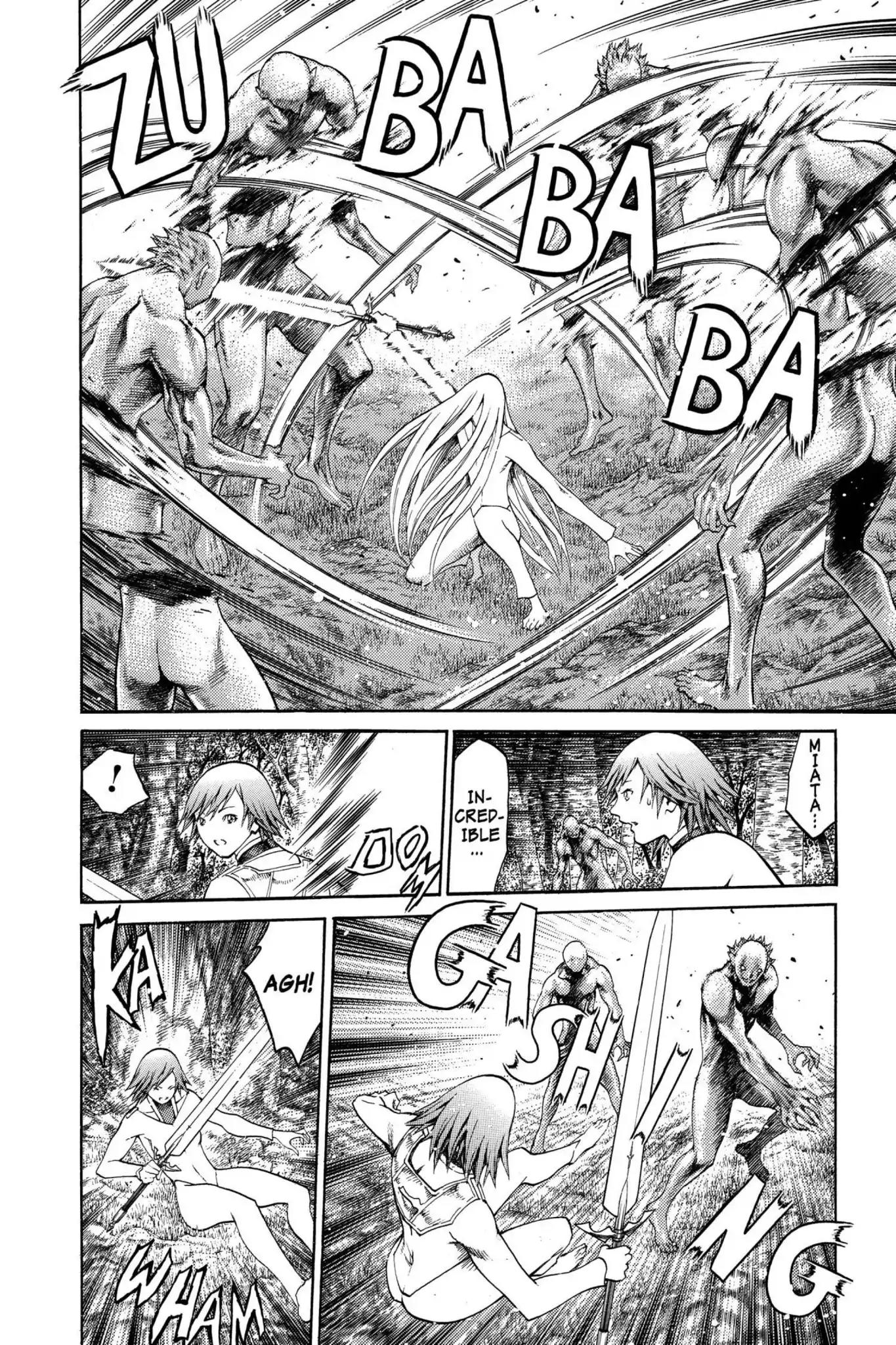Claymore Chapter 73 page 16 - Chapter 73: Vol.13 Scene 73: A Child Weapon