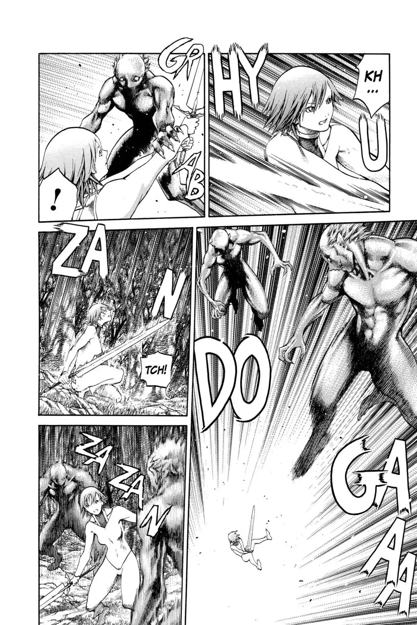 Claymore Chapter 73 page 18 - Chapter 73: Vol.13 Scene 73: A Child Weapon