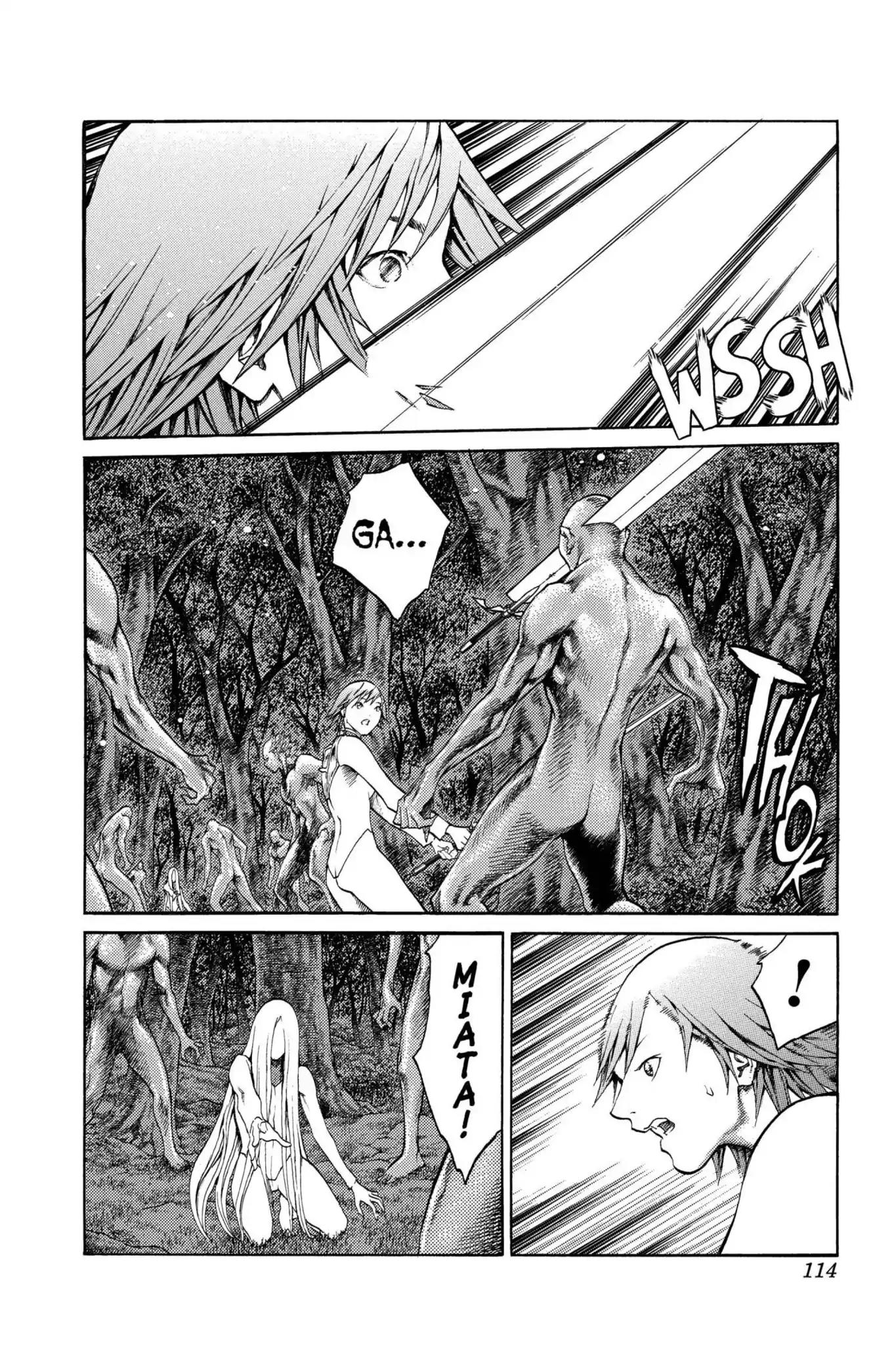 Claymore Chapter 73 page 20 - Chapter 73: Vol.13 Scene 73: A Child Weapon