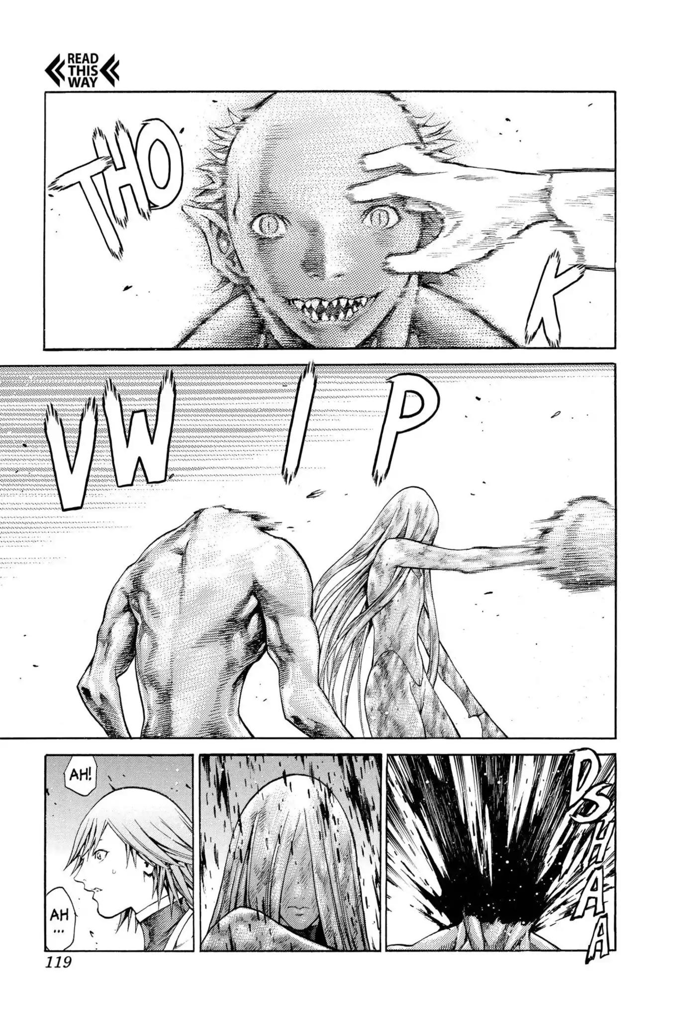 Claymore Chapter 73 page 25 - Chapter 73: Vol.13 Scene 73: A Child Weapon