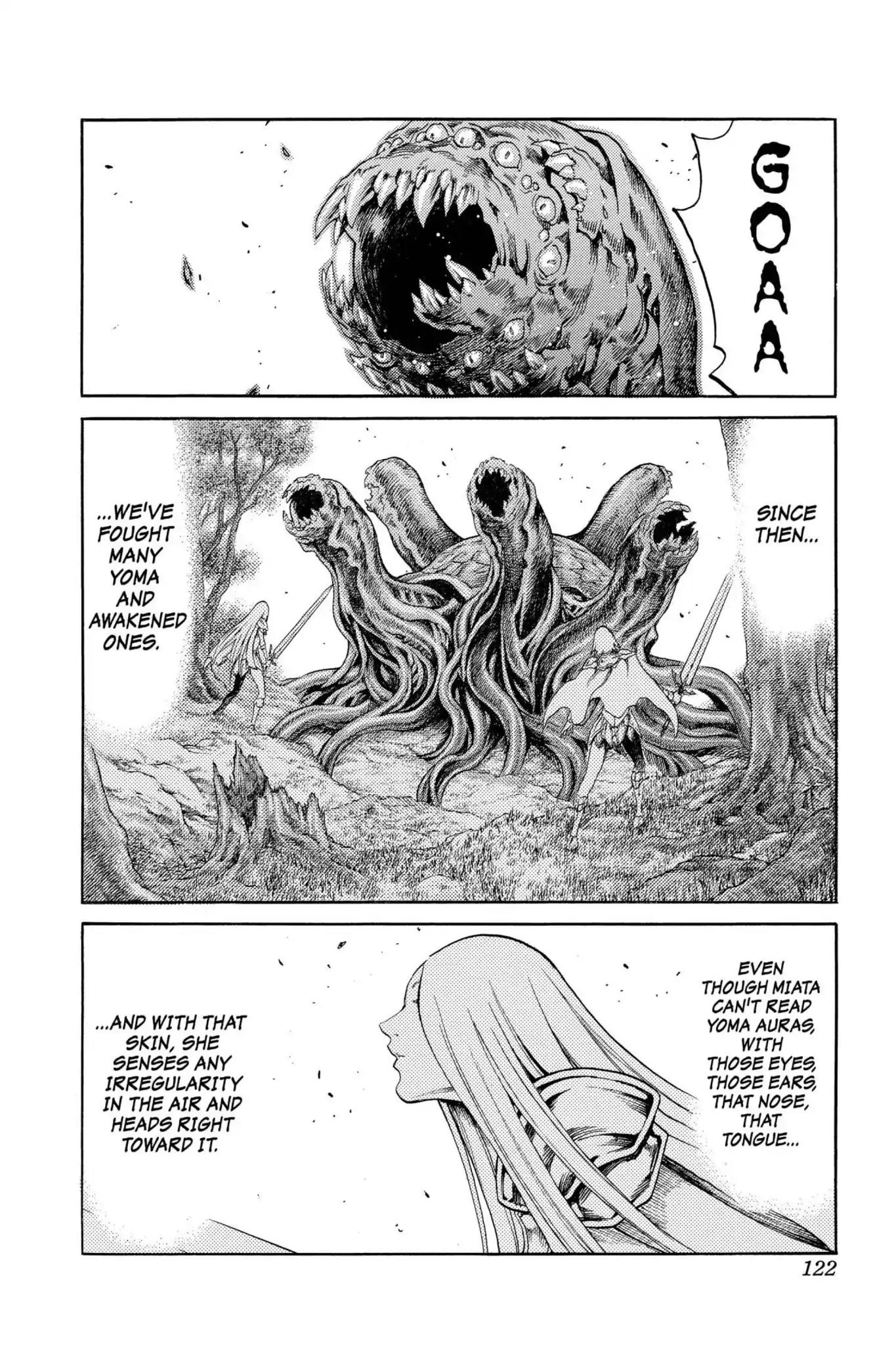 Claymore Chapter 73 page 28 - Chapter 73: Vol.13 Scene 73: A Child Weapon