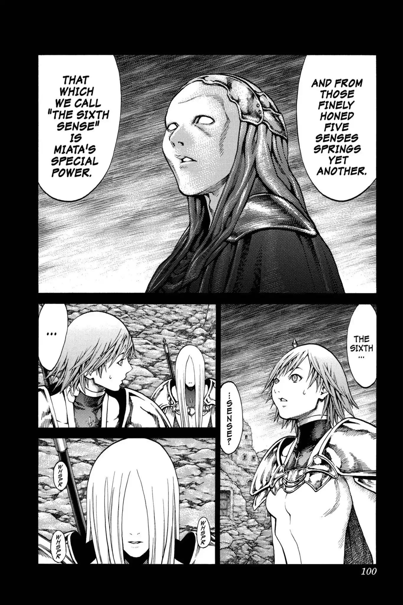 Claymore Chapter 73 page 6 - Chapter 73: Vol.13 Scene 73: A Child Weapon