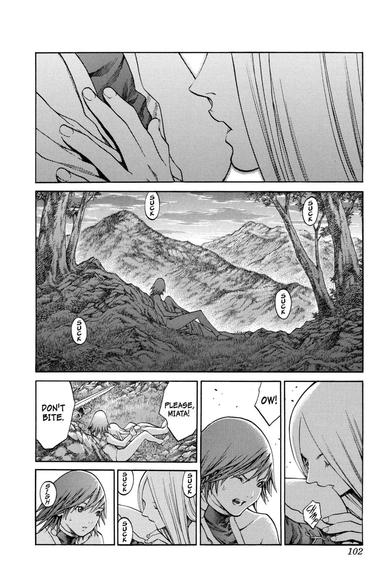 Claymore Chapter 73 page 8 - Chapter 73: Vol.13 Scene 73: A Child Weapon
