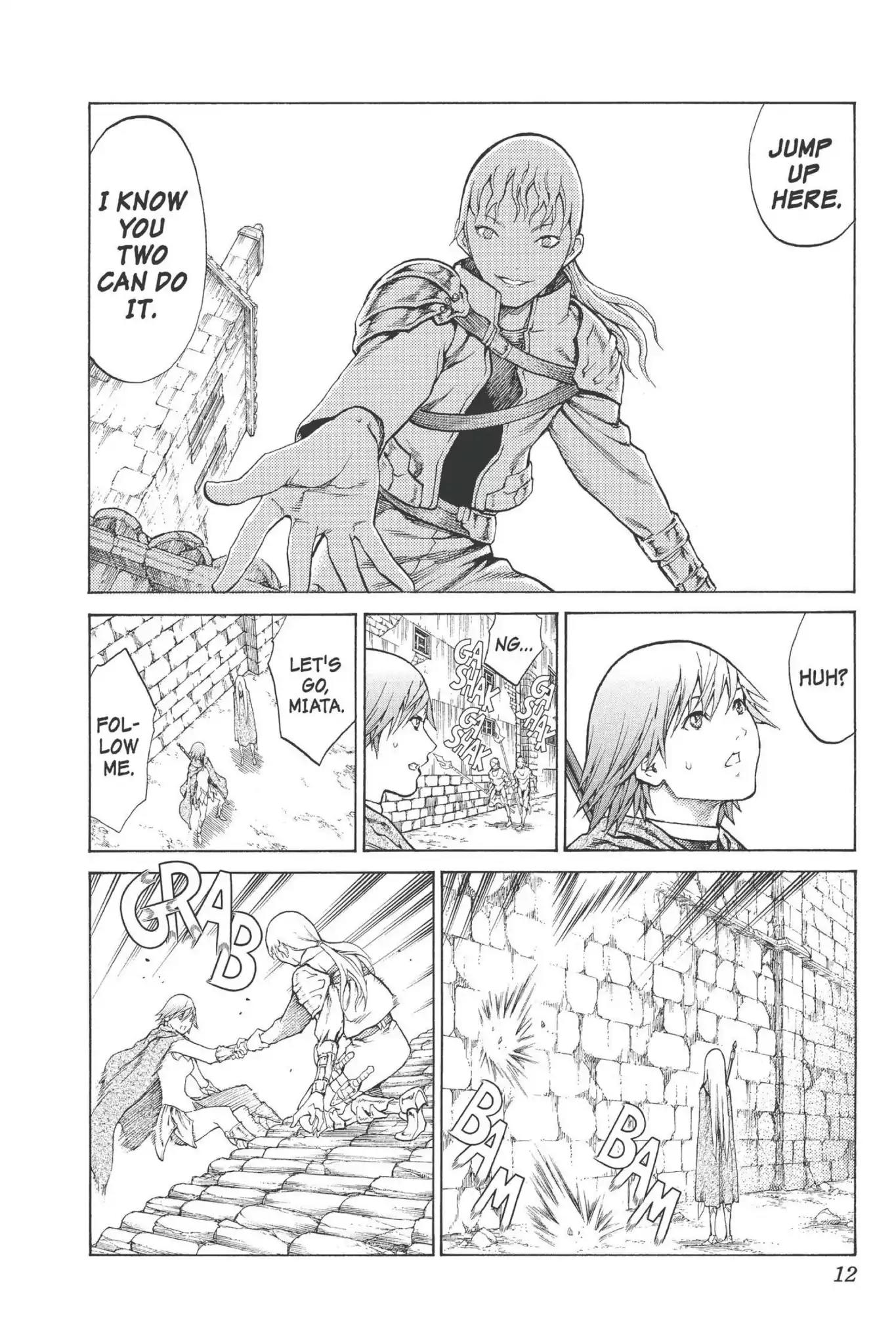 Claymore Chapter 74 page 12 - Chapter 74: Vol.14 Scene 74: A Child Weapon, Part 2