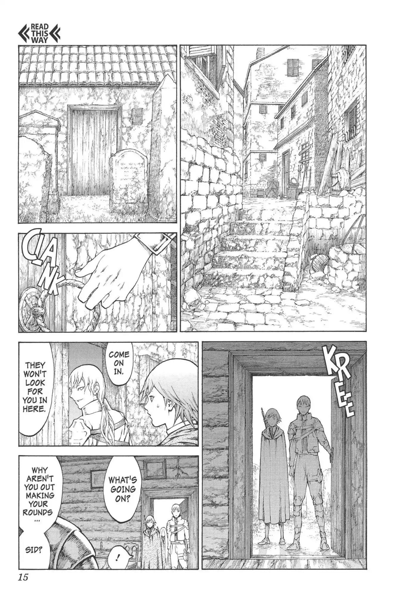 Claymore Chapter 74 page 15 - Chapter 74: Vol.14 Scene 74: A Child Weapon, Part 2