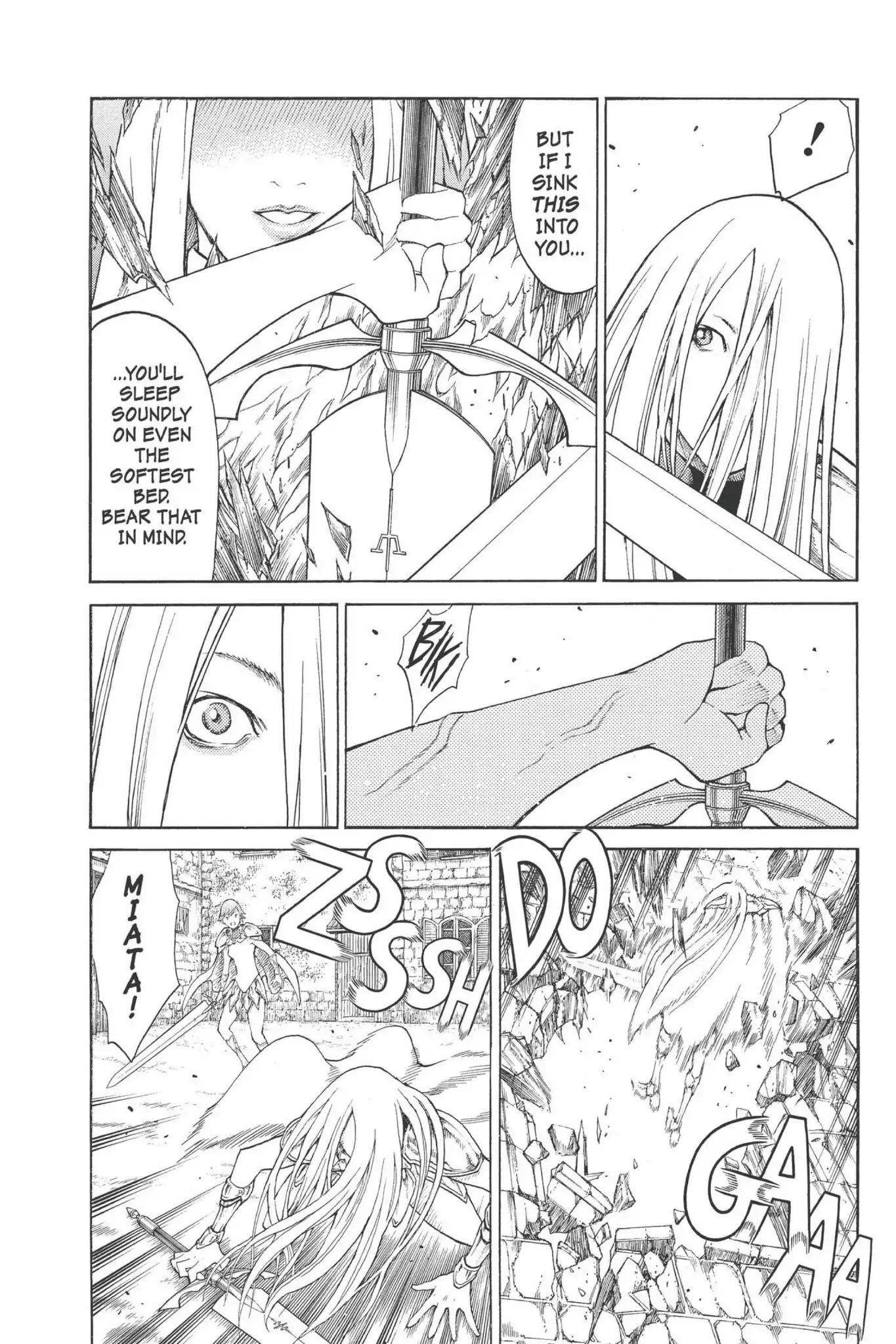 Claymore Chapter 74 page 30 - Chapter 74: Vol.14 Scene 74: A Child Weapon, Part 2