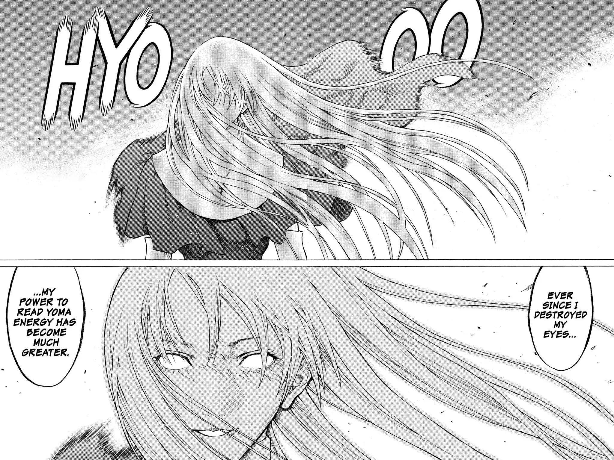 Claymore Chapter 74 page 34 - Chapter 74: Vol.14 Scene 74: A Child Weapon, Part 2