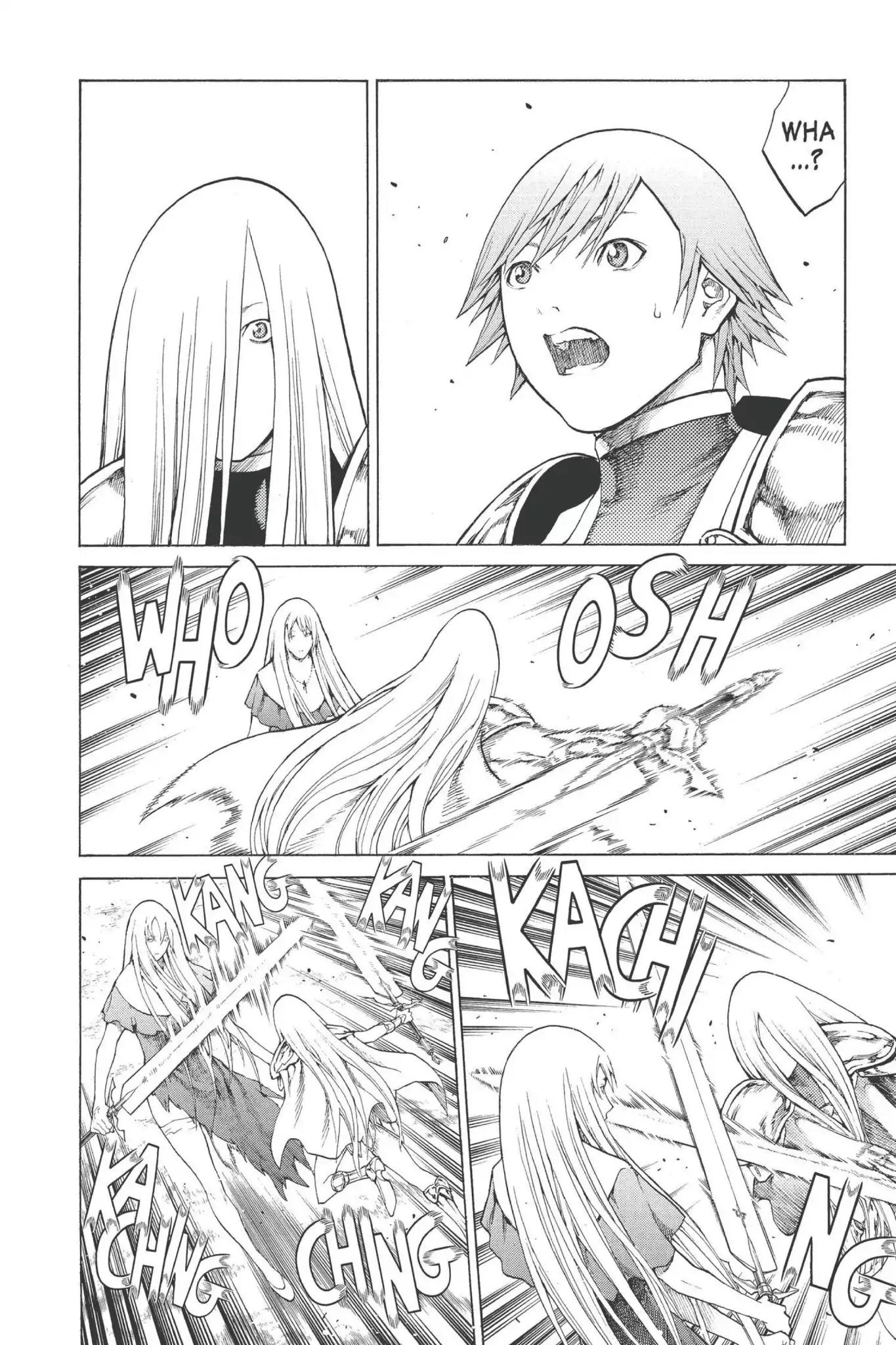 Claymore Chapter 74 page 35 - Chapter 74: Vol.14 Scene 74: A Child Weapon, Part 2