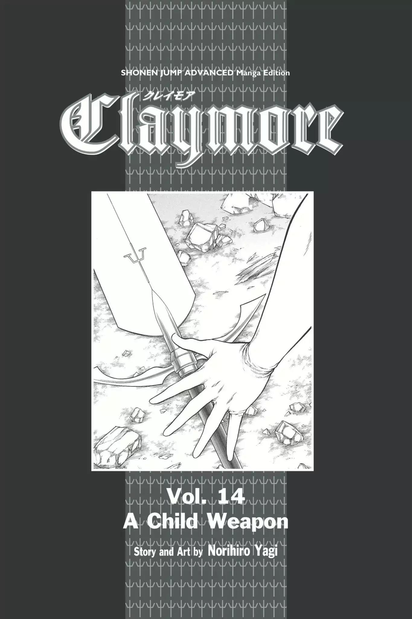 Claymore Chapter 74 page 4 - Chapter 74: Vol.14 Scene 74: A Child Weapon, Part 2