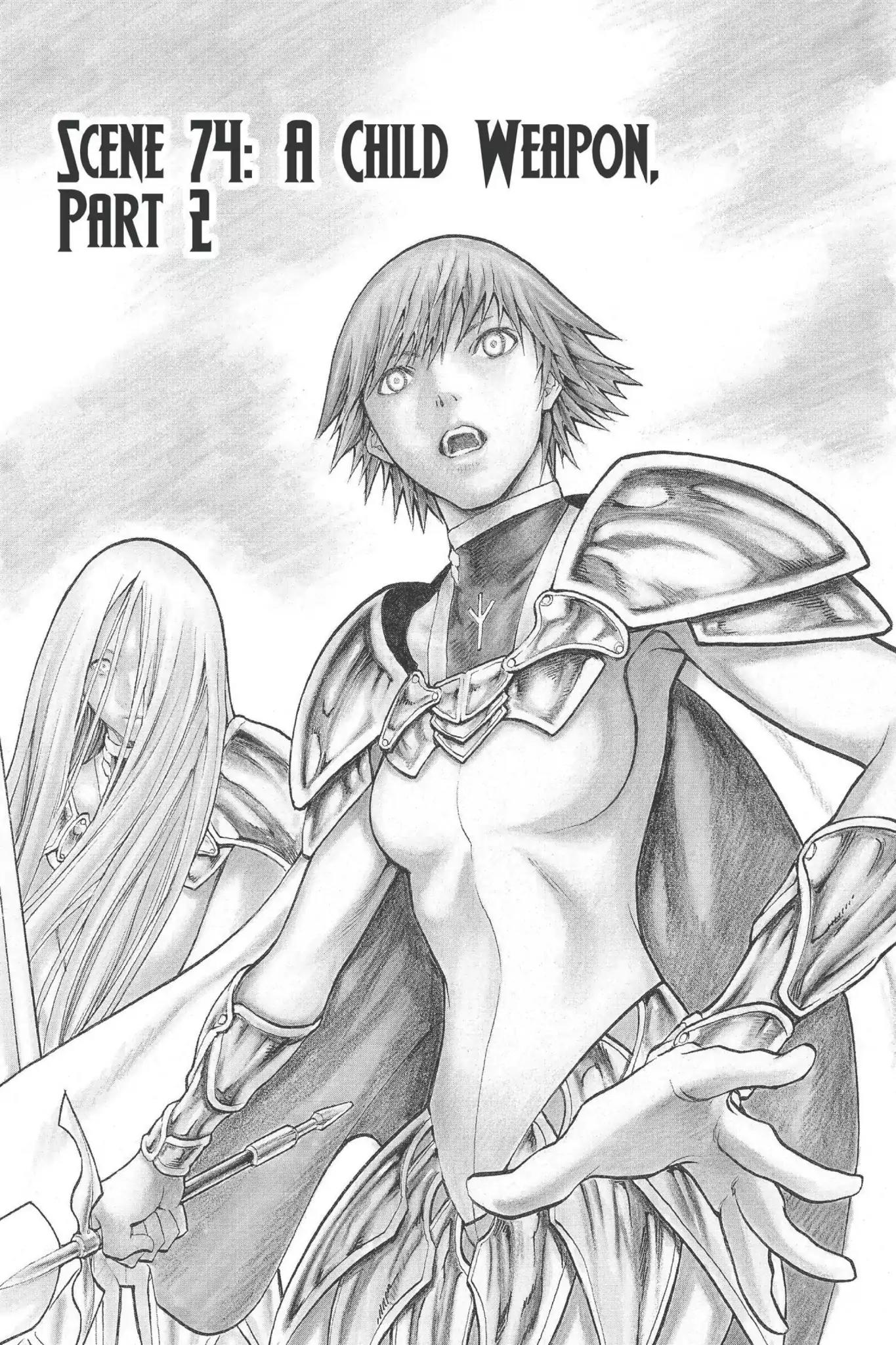 Claymore Chapter 74 page 7 - Chapter 74: Vol.14 Scene 74: A Child Weapon, Part 2