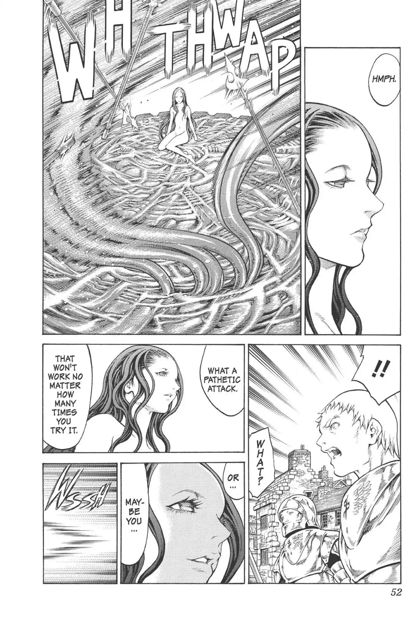 Claymore Chapter 75 page 11 - Chapter 75: Vol.14 Scene 75: A Child Weapon, Part 3