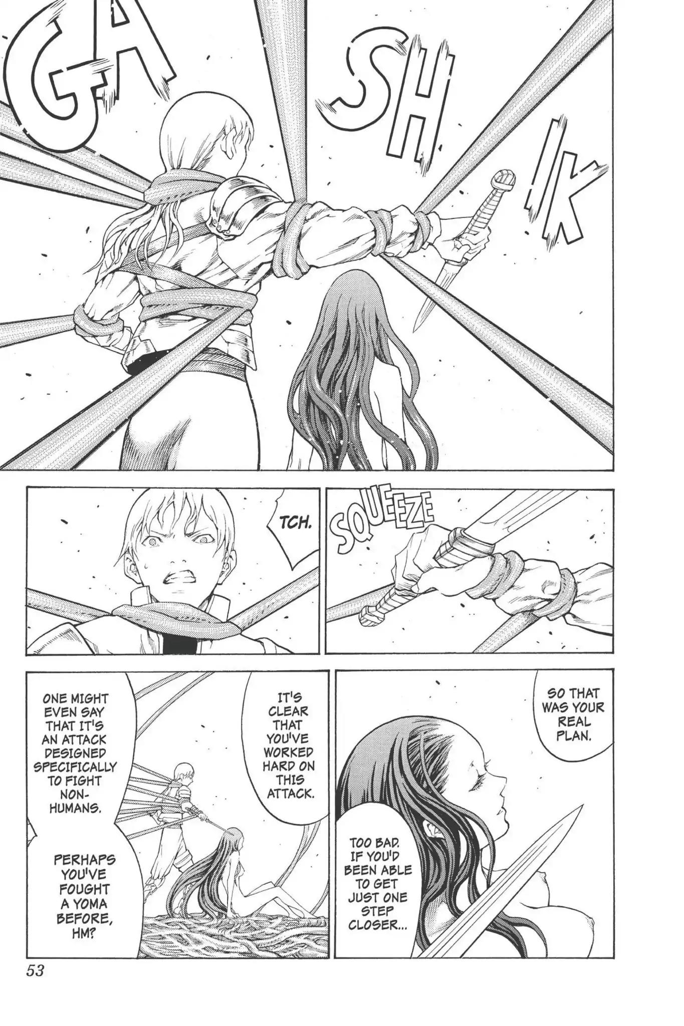Claymore Chapter 75 page 12 - Chapter 75: Vol.14 Scene 75: A Child Weapon, Part 3