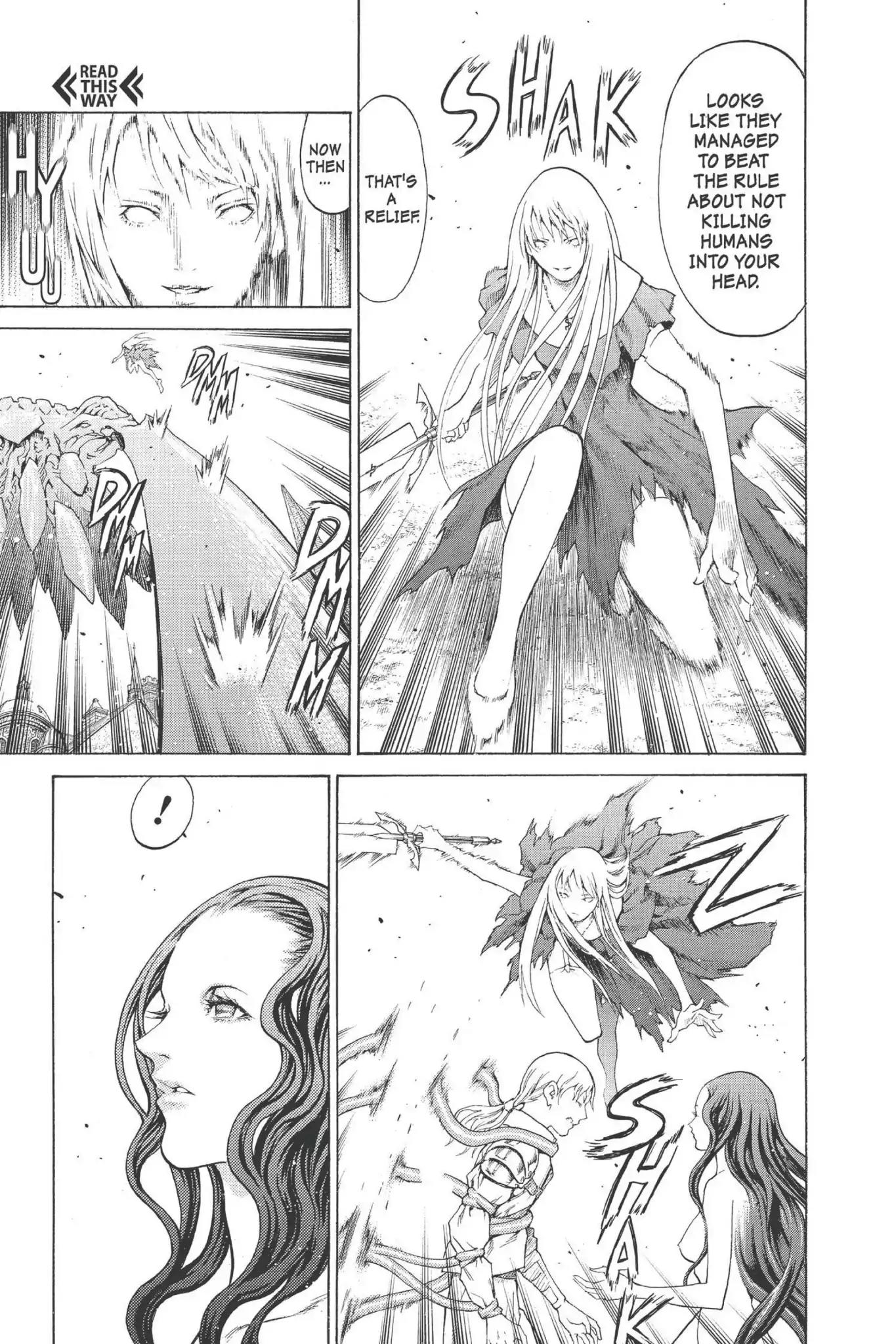 Claymore Chapter 75 page 16 - Chapter 75: Vol.14 Scene 75: A Child Weapon, Part 3