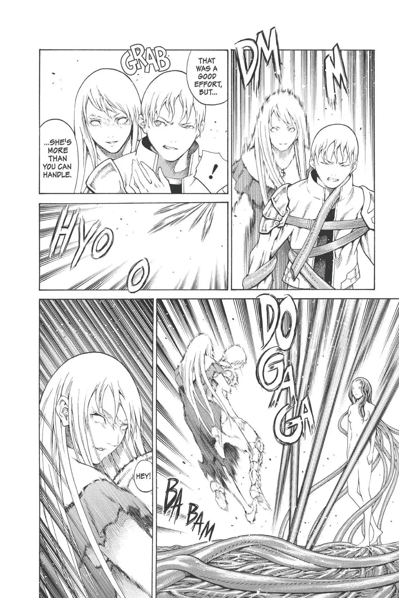 Claymore Chapter 75 page 17 - Chapter 75: Vol.14 Scene 75: A Child Weapon, Part 3