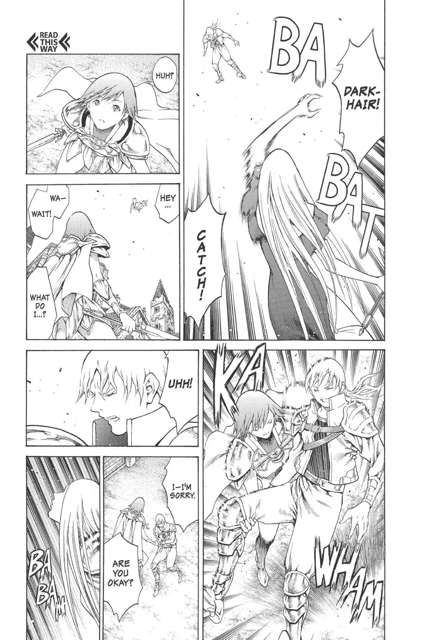 Claymore Chapter 75 page 18 - Chapter 75: Vol.14 Scene 75: A Child Weapon, Part 3