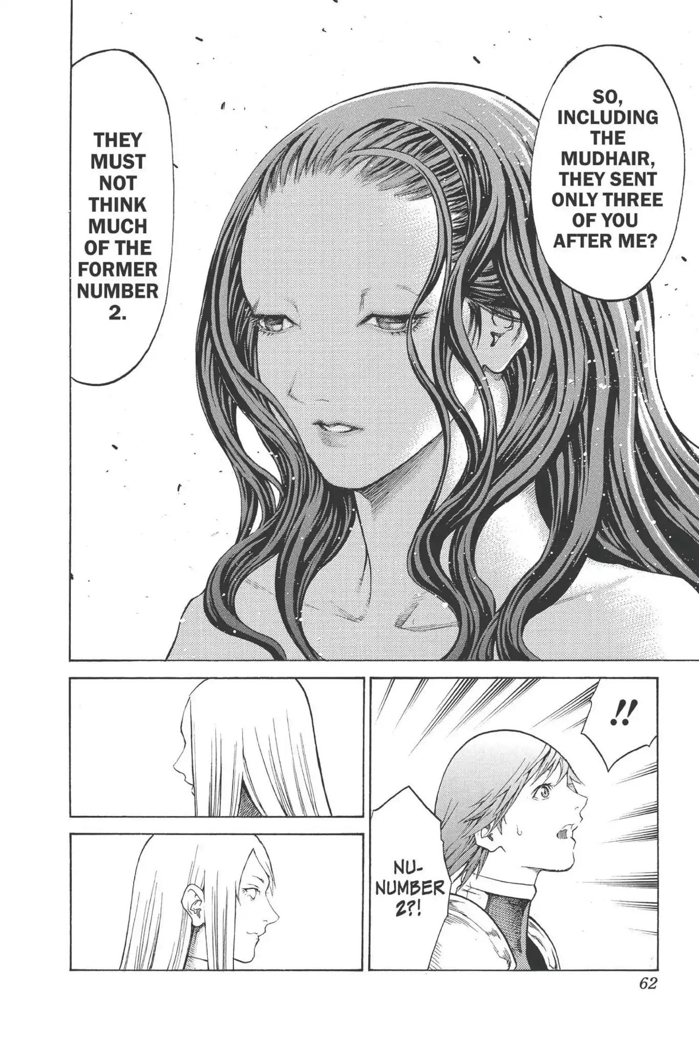 Claymore Chapter 75 page 20 - Chapter 75: Vol.14 Scene 75: A Child Weapon, Part 3