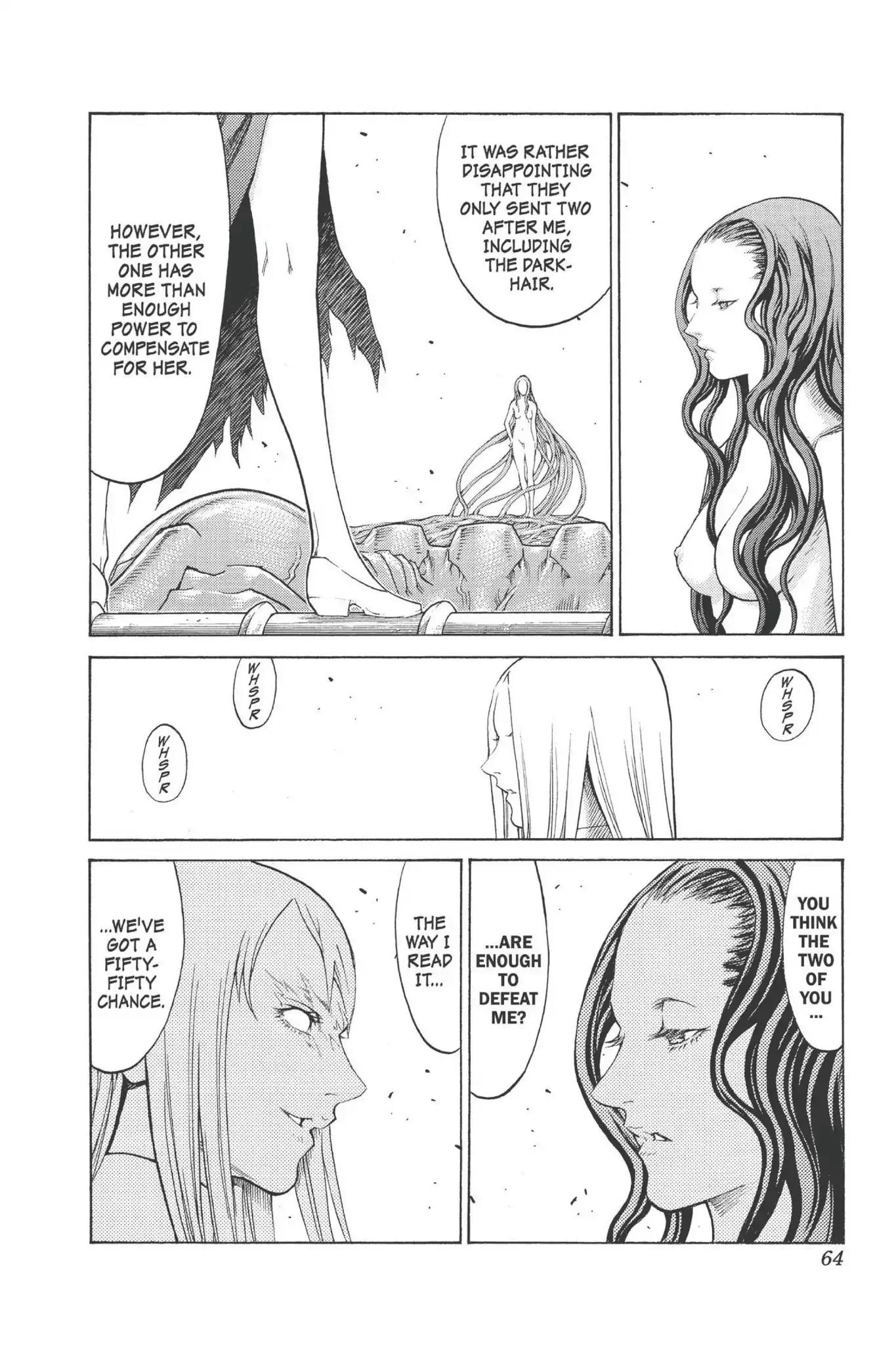Claymore Chapter 75 page 22 - Chapter 75: Vol.14 Scene 75: A Child Weapon, Part 3