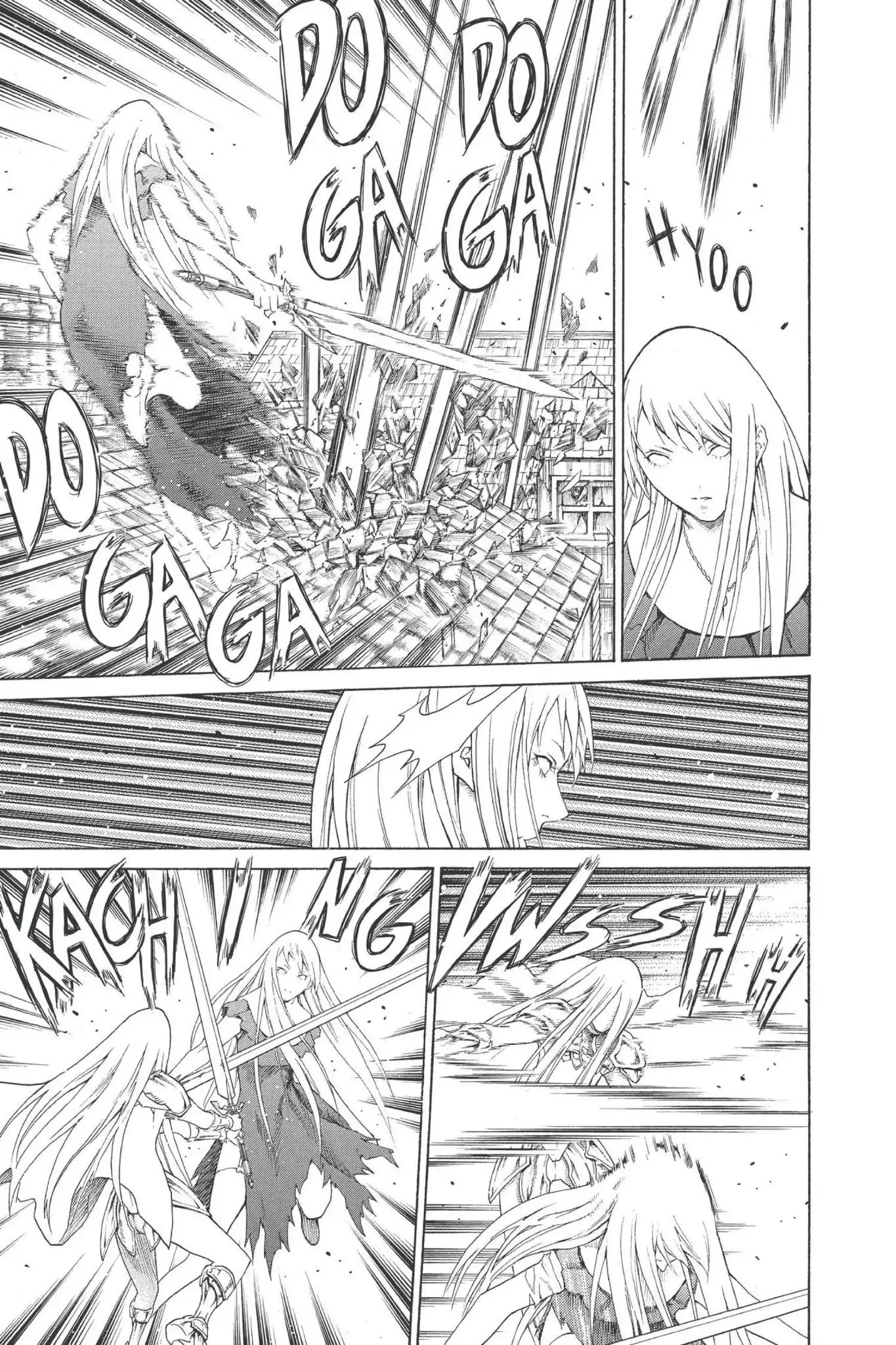 Claymore Chapter 75 page 25 - Chapter 75: Vol.14 Scene 75: A Child Weapon, Part 3