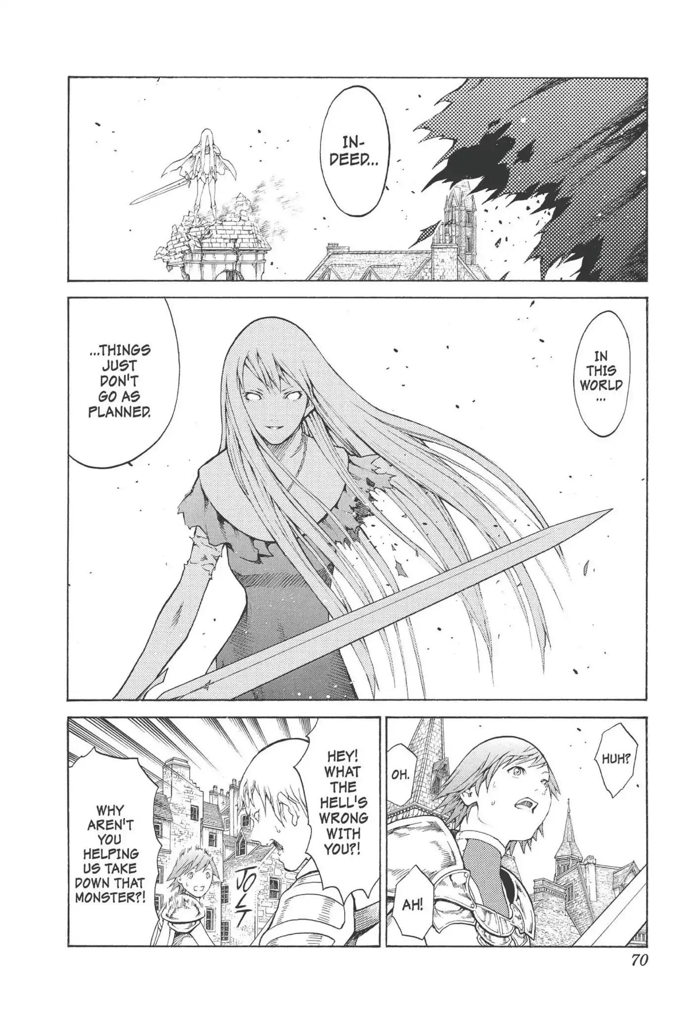 Claymore Chapter 75 page 28 - Chapter 75: Vol.14 Scene 75: A Child Weapon, Part 3