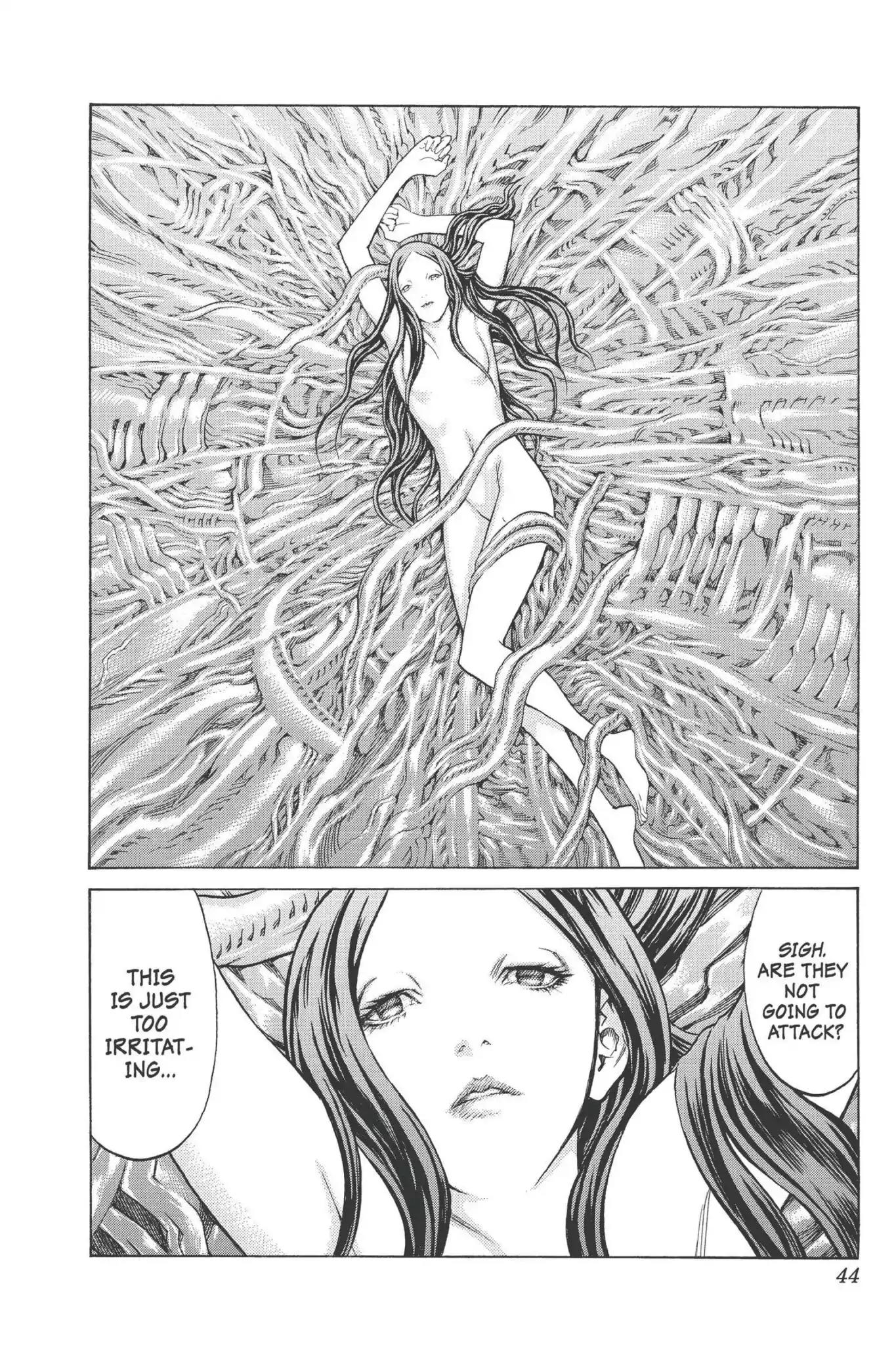 Claymore Chapter 75 page 3 - Chapter 75: Vol.14 Scene 75: A Child Weapon, Part 3