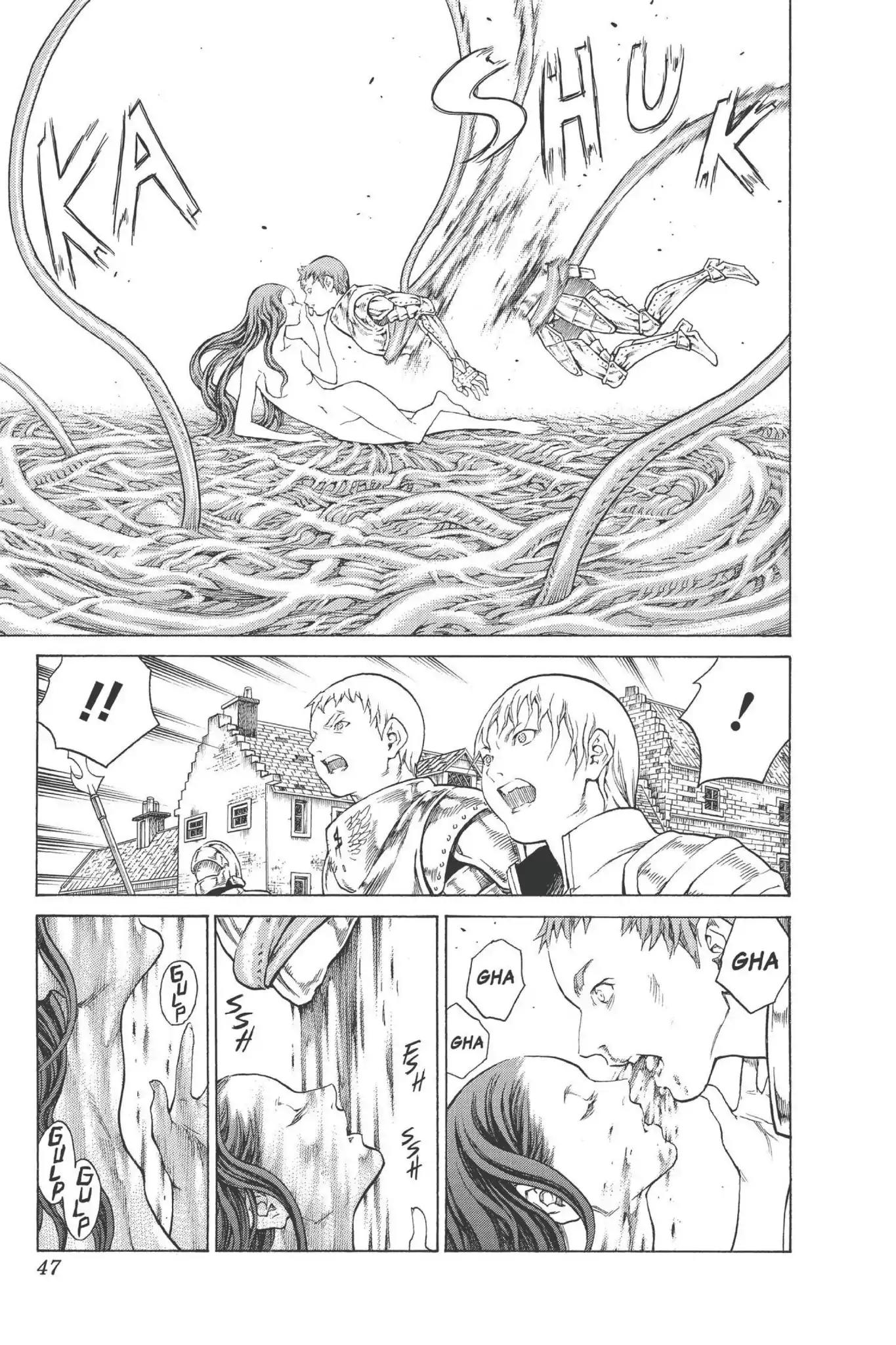 Claymore Chapter 75 page 6 - Chapter 75: Vol.14 Scene 75: A Child Weapon, Part 3