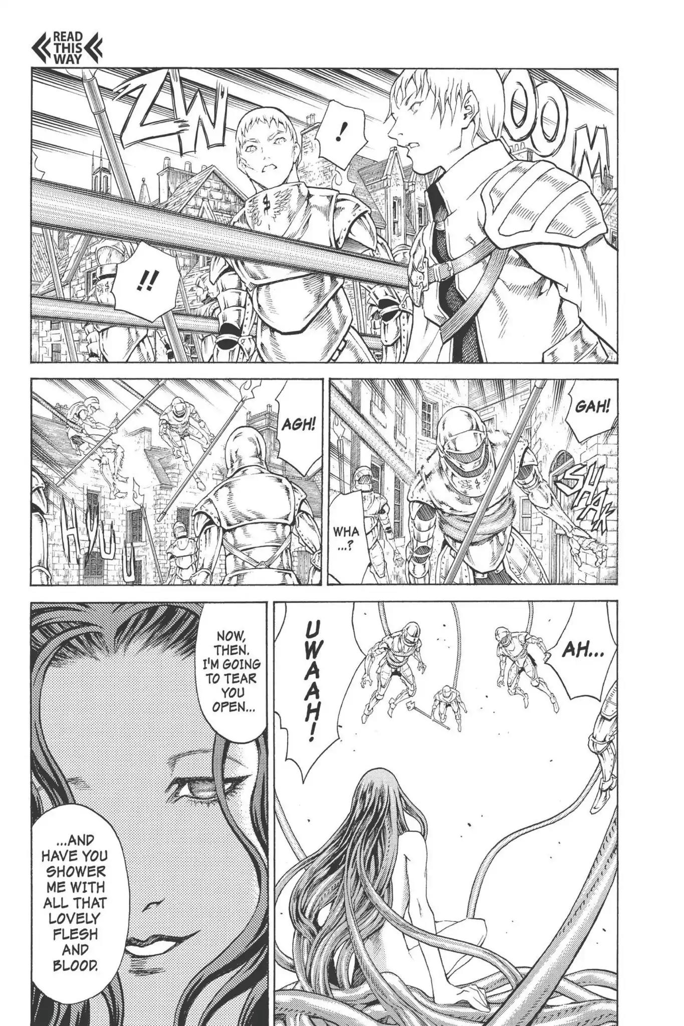 Claymore Chapter 75 page 8 - Chapter 75: Vol.14 Scene 75: A Child Weapon, Part 3