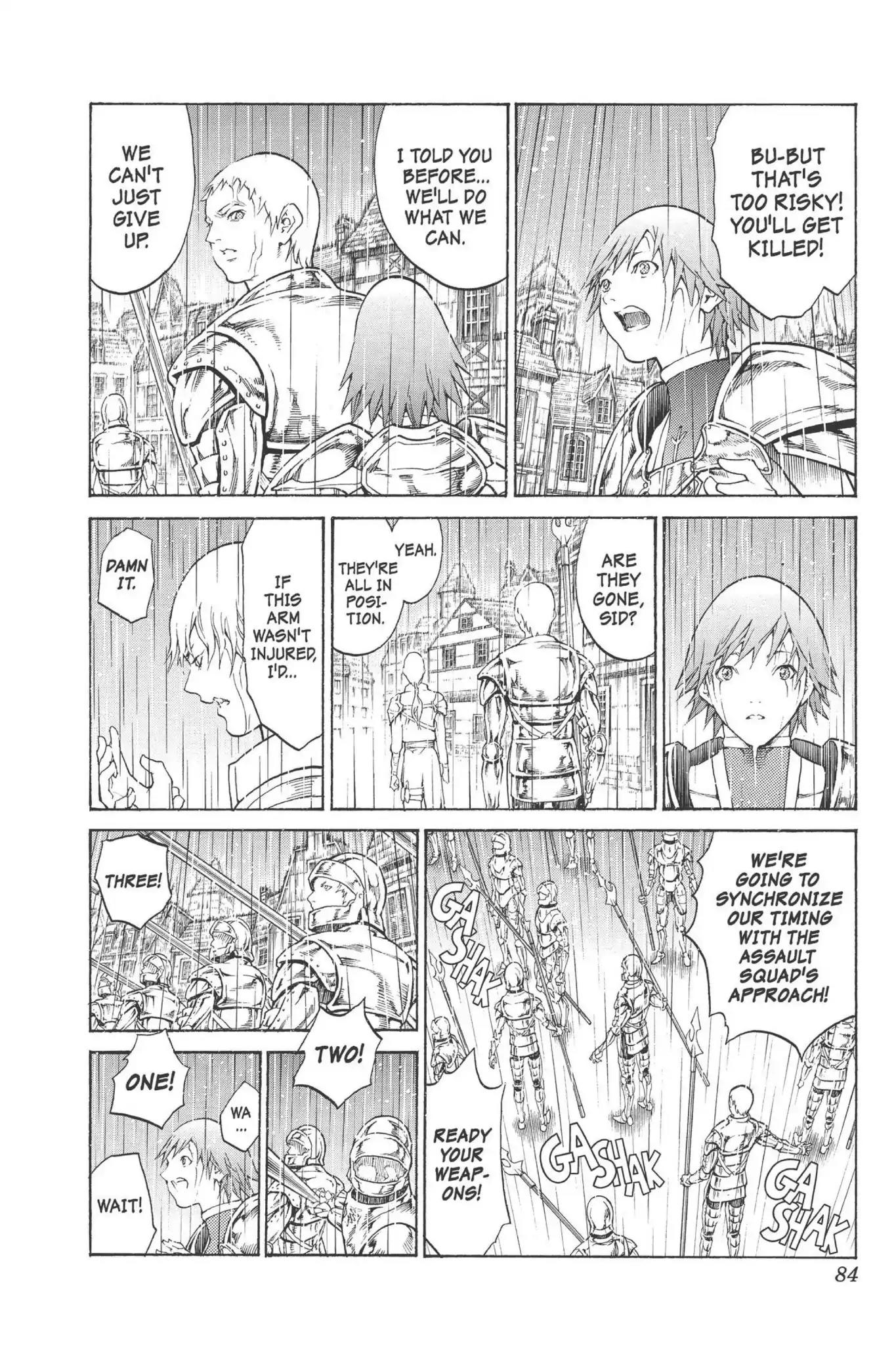 Claymore Chapter 76 page 13 - Chapter 76: Vol.14 Scene 76: A Child Weapon, Part 4
