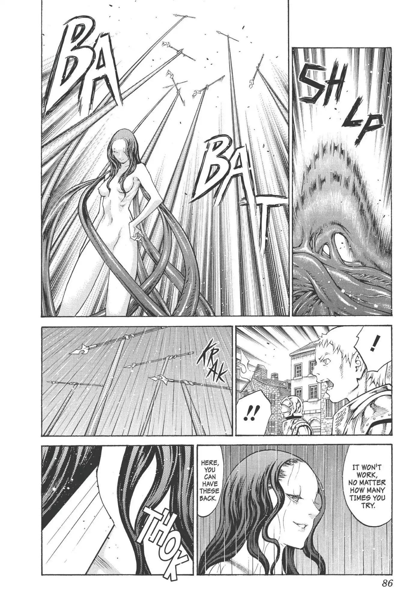 Claymore Chapter 76 page 15 - Chapter 76: Vol.14 Scene 76: A Child Weapon, Part 4