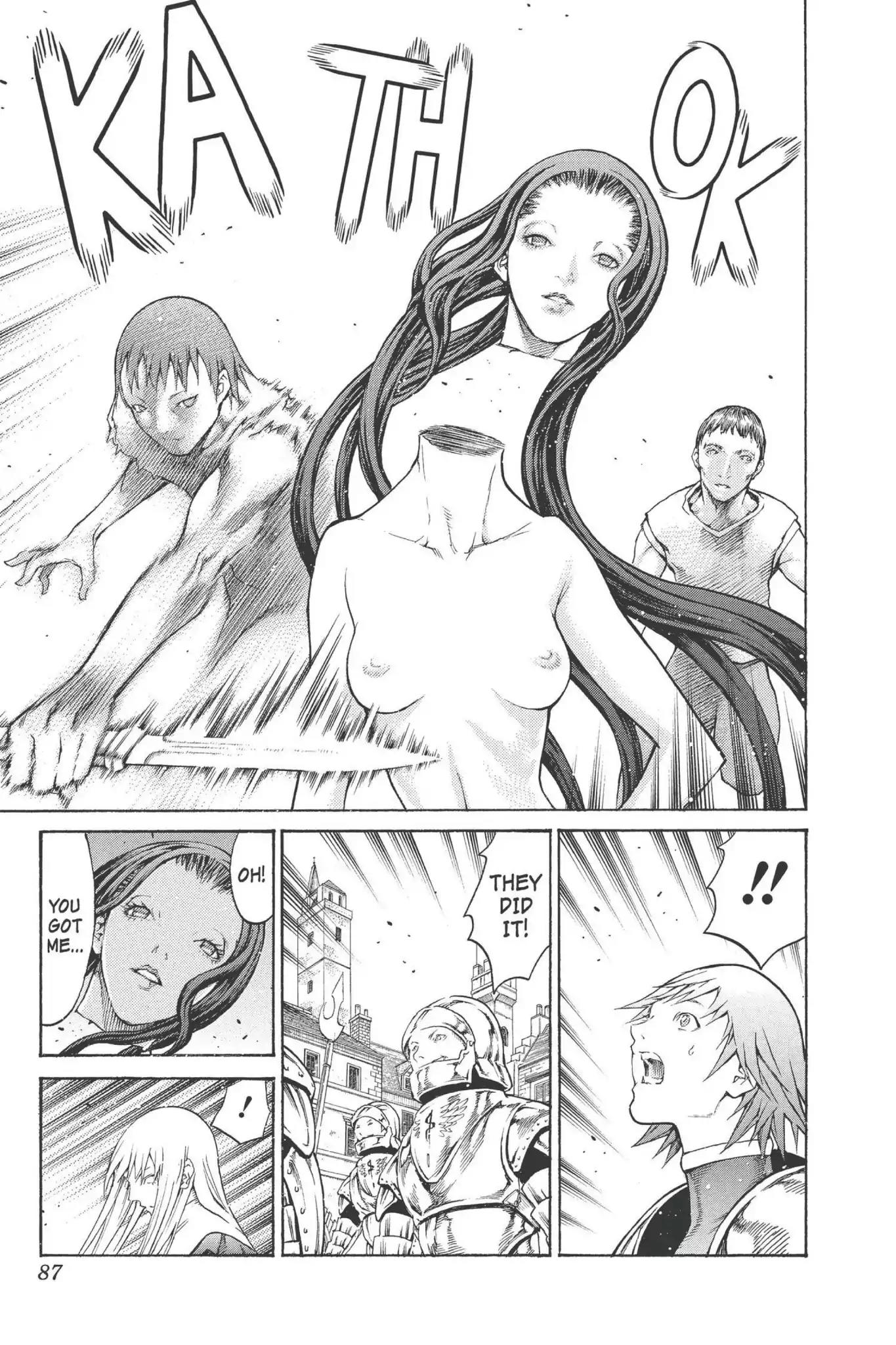 Claymore Chapter 76 page 16 - Chapter 76: Vol.14 Scene 76: A Child Weapon, Part 4
