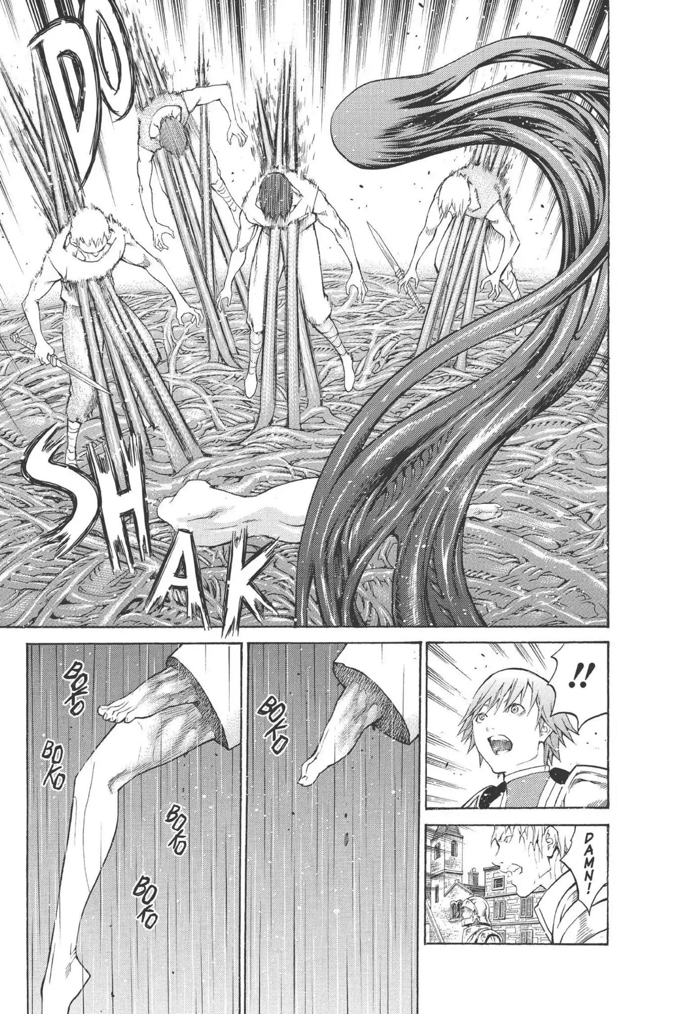 Claymore Chapter 76 page 18 - Chapter 76: Vol.14 Scene 76: A Child Weapon, Part 4