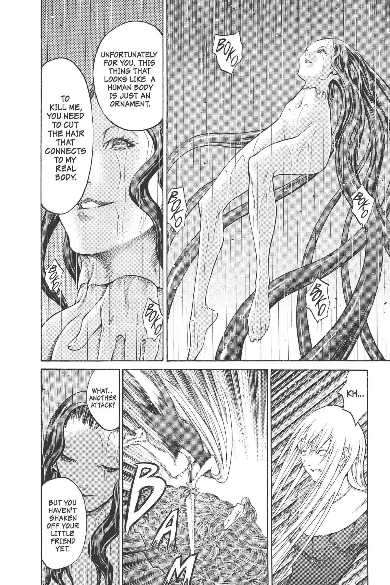 Claymore Chapter 76 page 19 - Chapter 76: Vol.14 Scene 76: A Child Weapon, Part 4