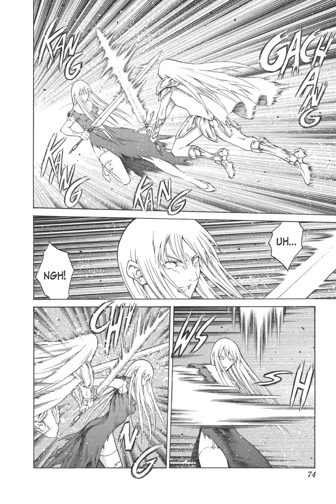 Claymore Chapter 76 page 3 - Chapter 76: Vol.14 Scene 76: A Child Weapon, Part 4