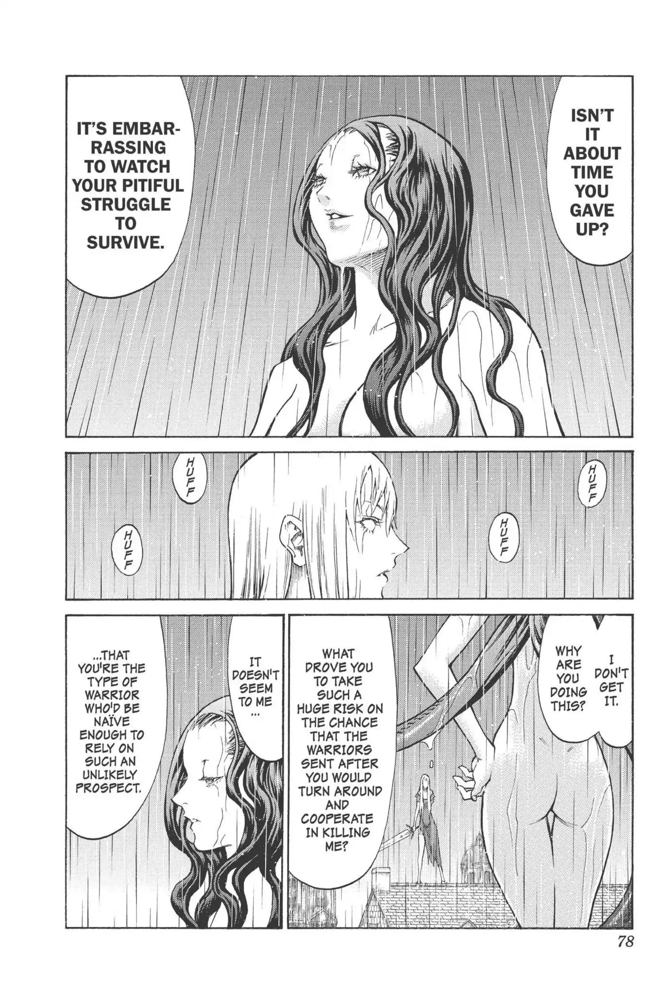 Claymore Chapter 76 page 7 - Chapter 76: Vol.14 Scene 76: A Child Weapon, Part 4