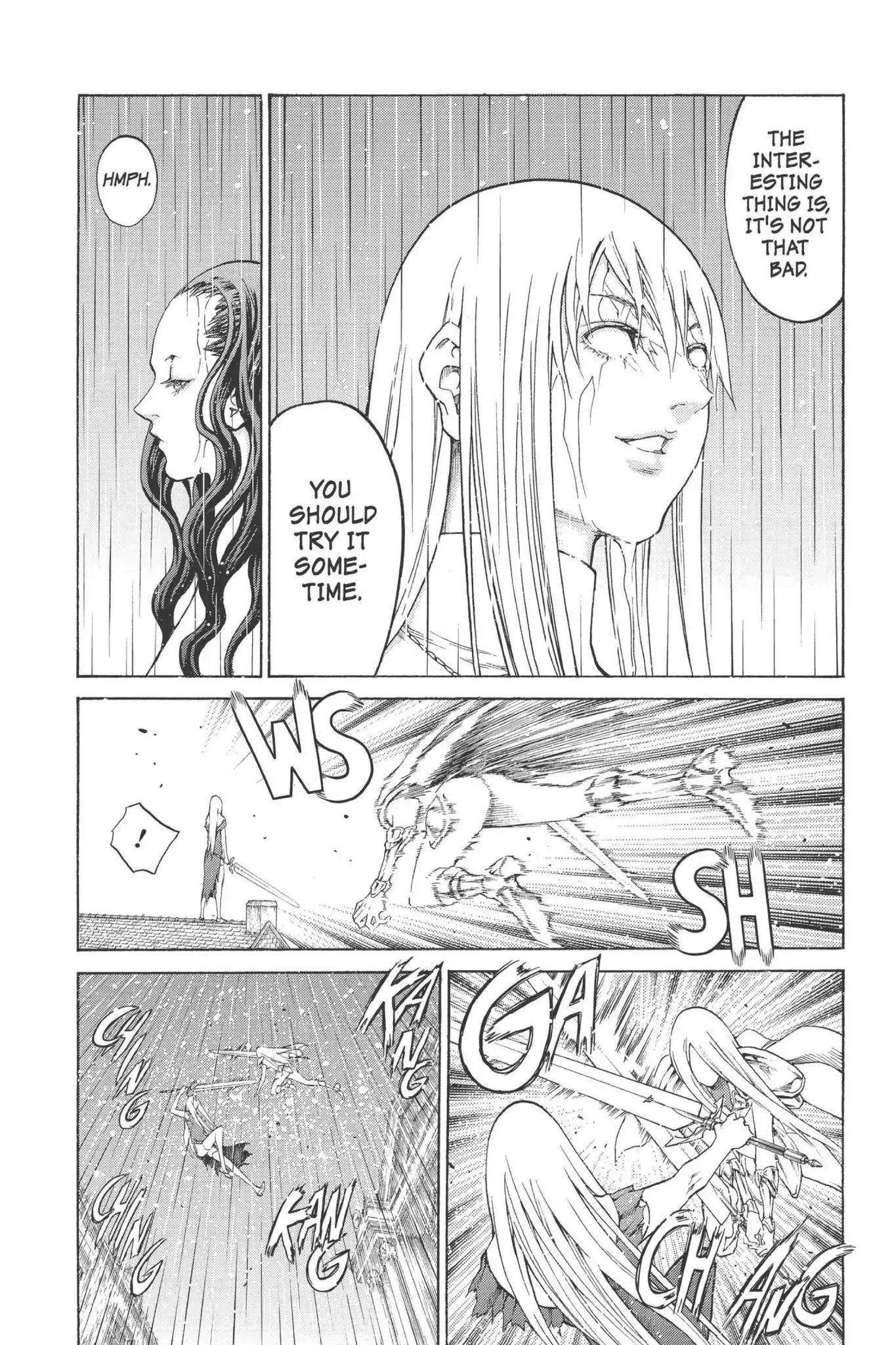 Claymore Chapter 76 page 9 - Chapter 76: Vol.14 Scene 76: A Child Weapon, Part 4