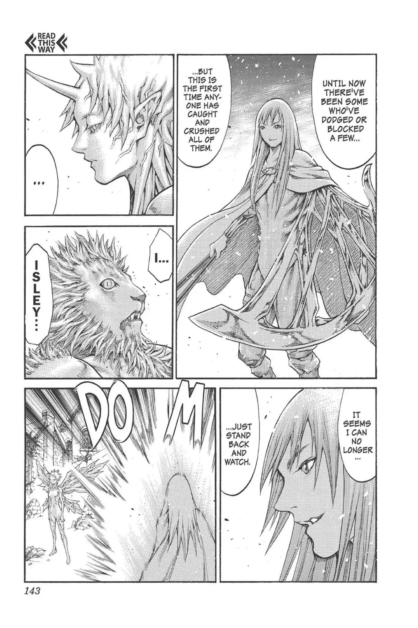 Claymore Chapter 77.5 page 16 - Vol.14 Extra Scene 3: A Chance Encounter in the North