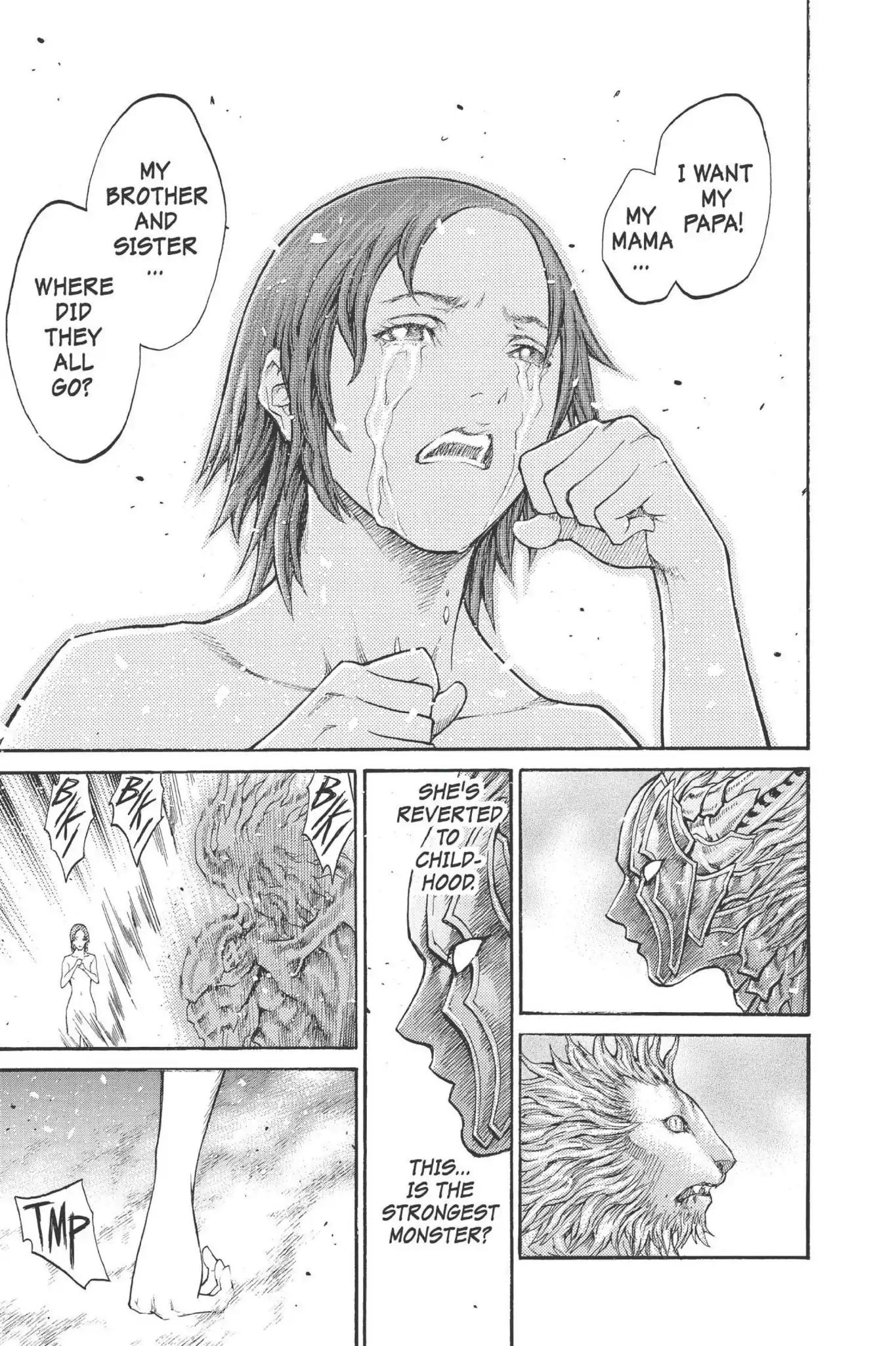 Claymore Chapter 77.5 page 30 - Vol.14 Extra Scene 3: A Chance Encounter in the North
