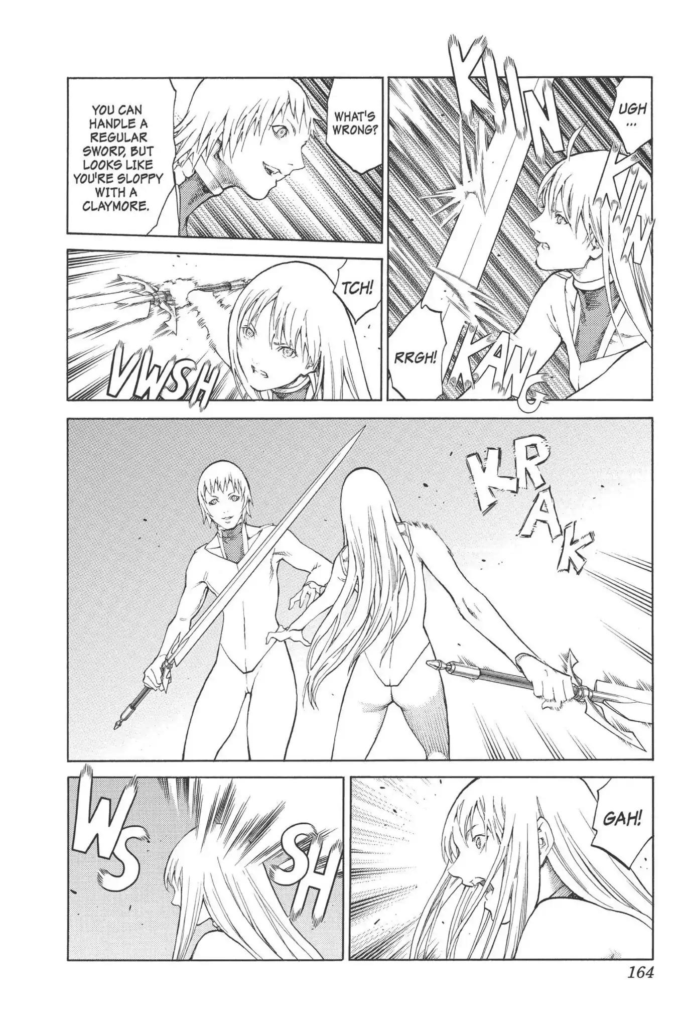 Claymore Chapter 77.6 page 5 - Vol.14 Extra Scene 4: Untarnished Resolve