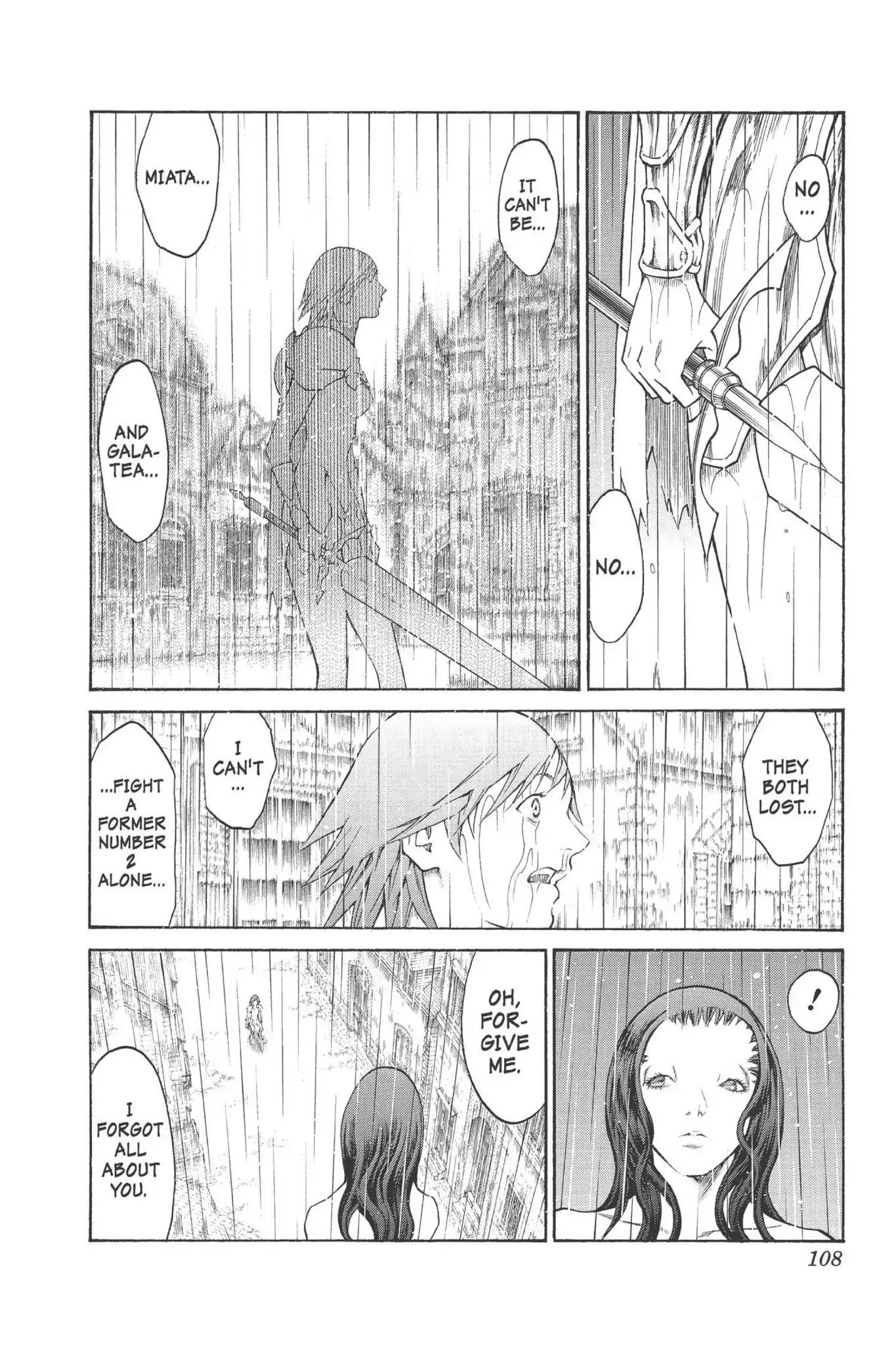 Claymore Chapter 77 page 12 - Chapter 77: Vol.14 Scene 77: A Child Weapon, Part 5
