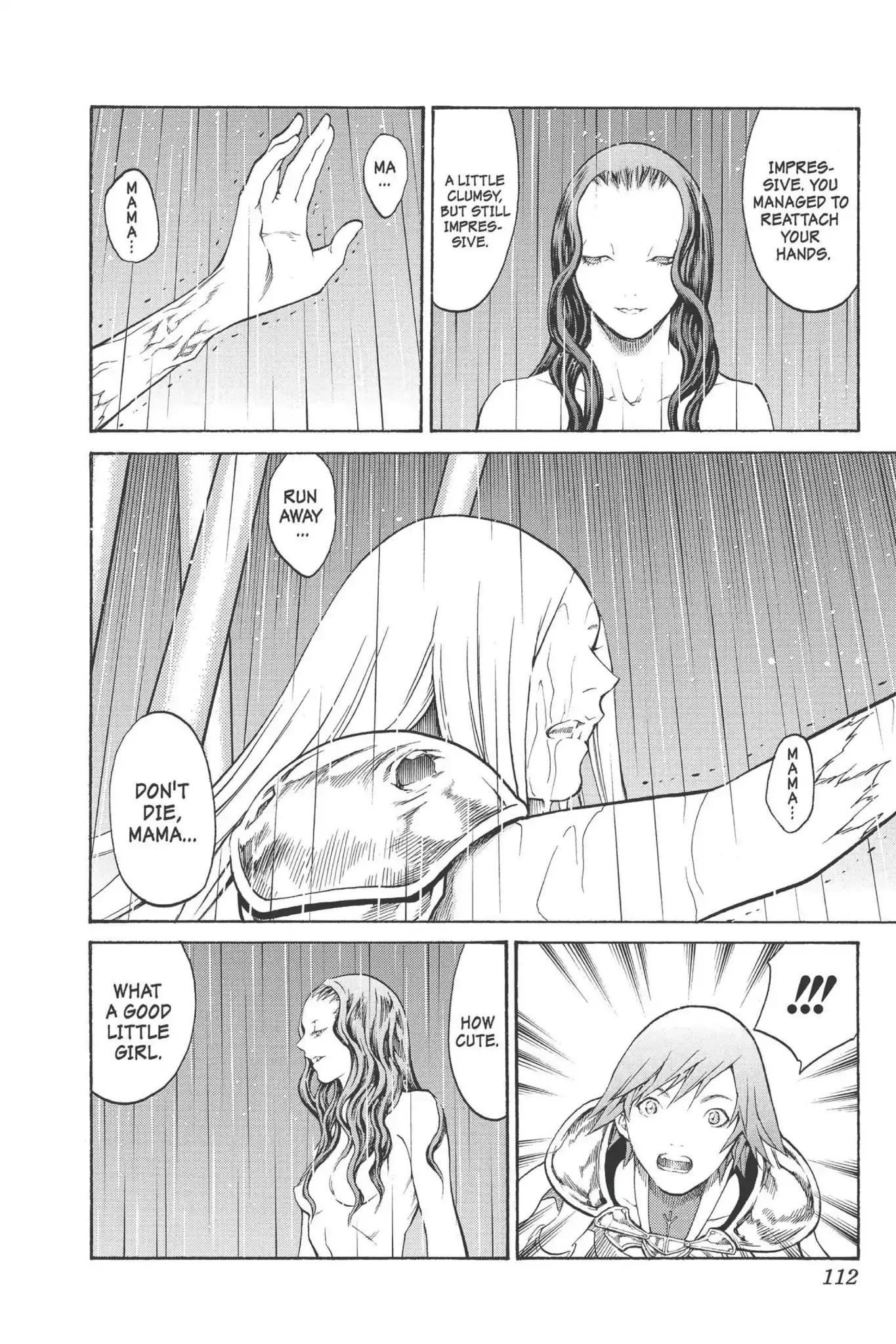 Claymore Chapter 77 page 16 - Chapter 77: Vol.14 Scene 77: A Child Weapon, Part 5