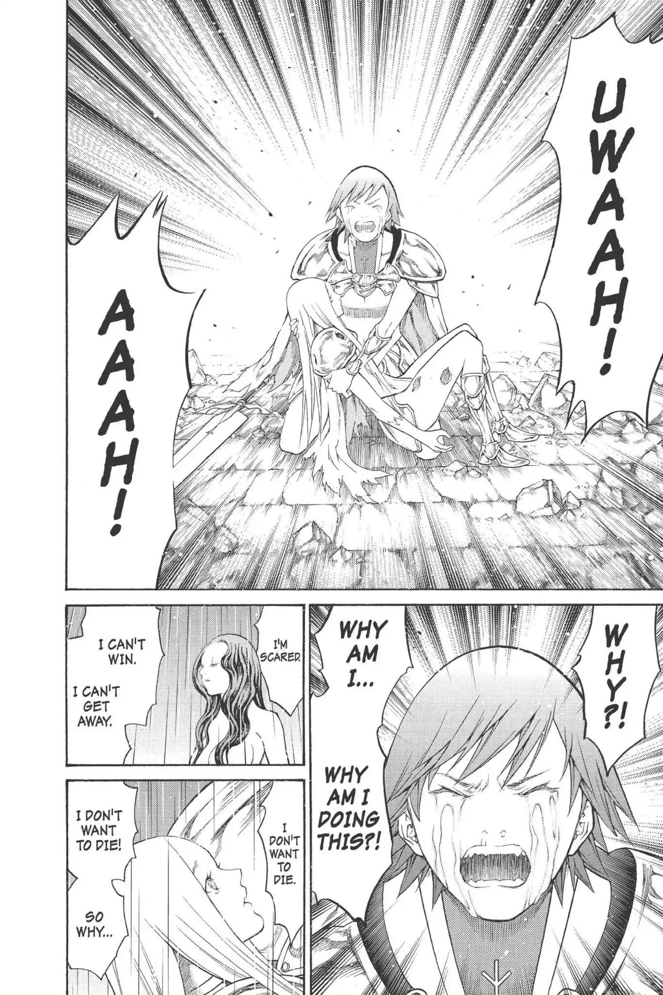 Claymore Chapter 77 page 23 - Chapter 77: Vol.14 Scene 77: A Child Weapon, Part 5