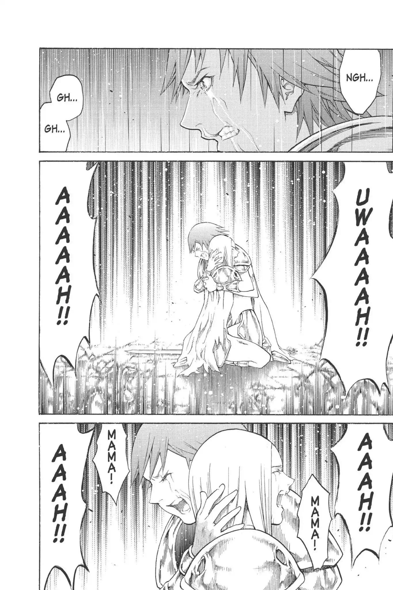 Claymore Chapter 77 page 25 - Chapter 77: Vol.14 Scene 77: A Child Weapon, Part 5