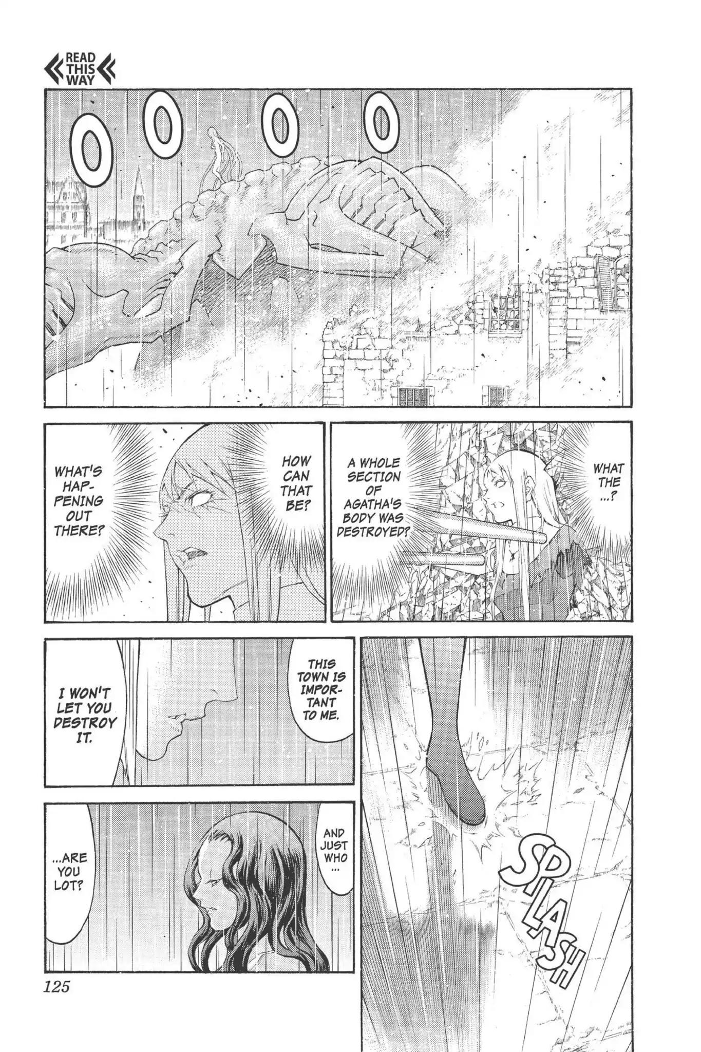 Claymore Chapter 77 page 28 - Chapter 77: Vol.14 Scene 77: A Child Weapon, Part 5