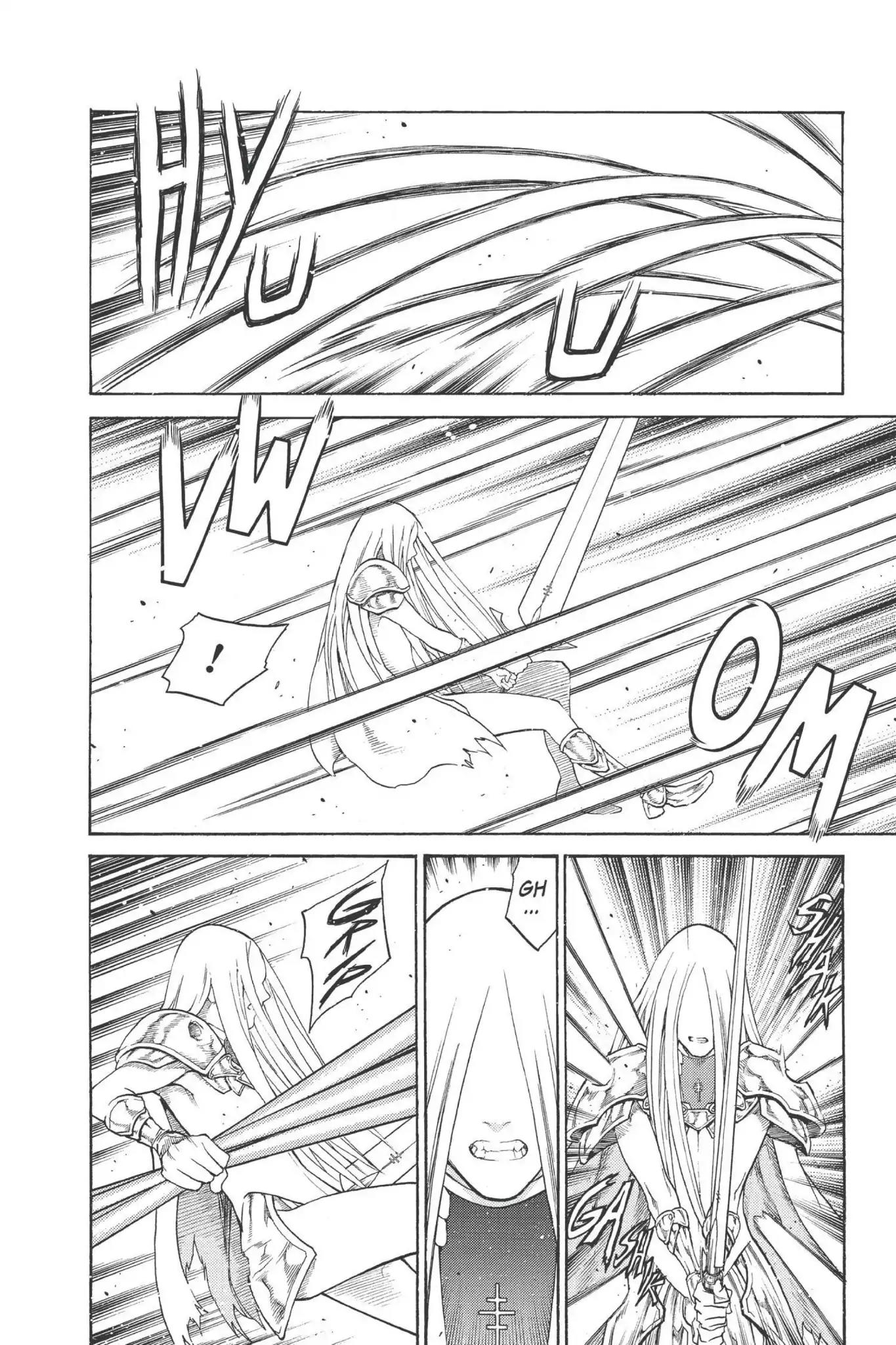 Claymore Chapter 77 page 6 - Chapter 77: Vol.14 Scene 77: A Child Weapon, Part 5