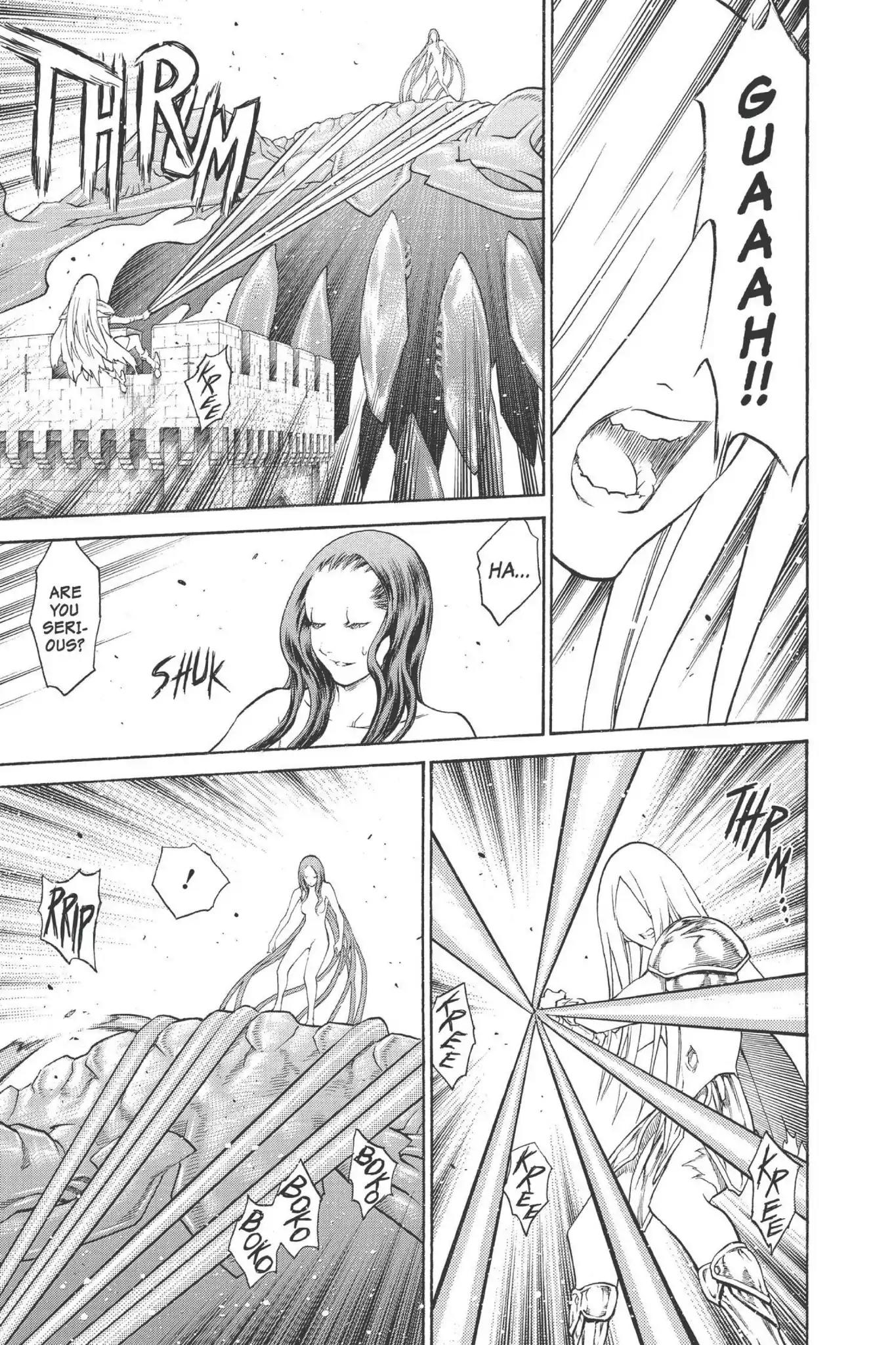 Claymore Chapter 77 page 7 - Chapter 77: Vol.14 Scene 77: A Child Weapon, Part 5