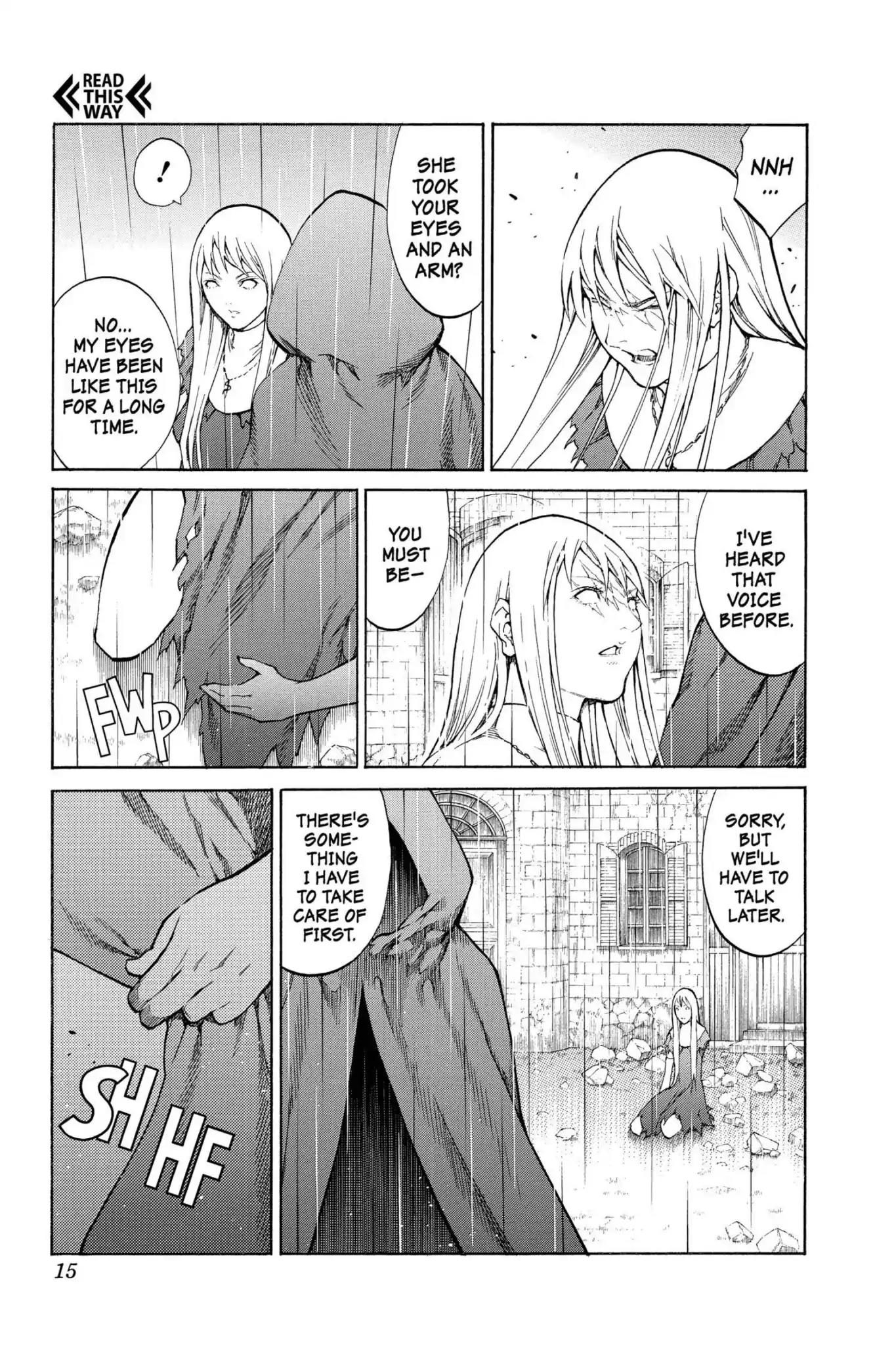Claymore Chapter 78 page 14 - Chapter 78: Vol.15 Scene 78: Genesis of War, Part 1