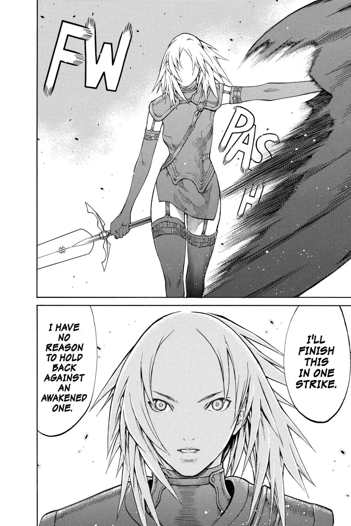 Claymore Chapter 78 page 15 - Chapter 78: Vol.15 Scene 78: Genesis of War, Part 1