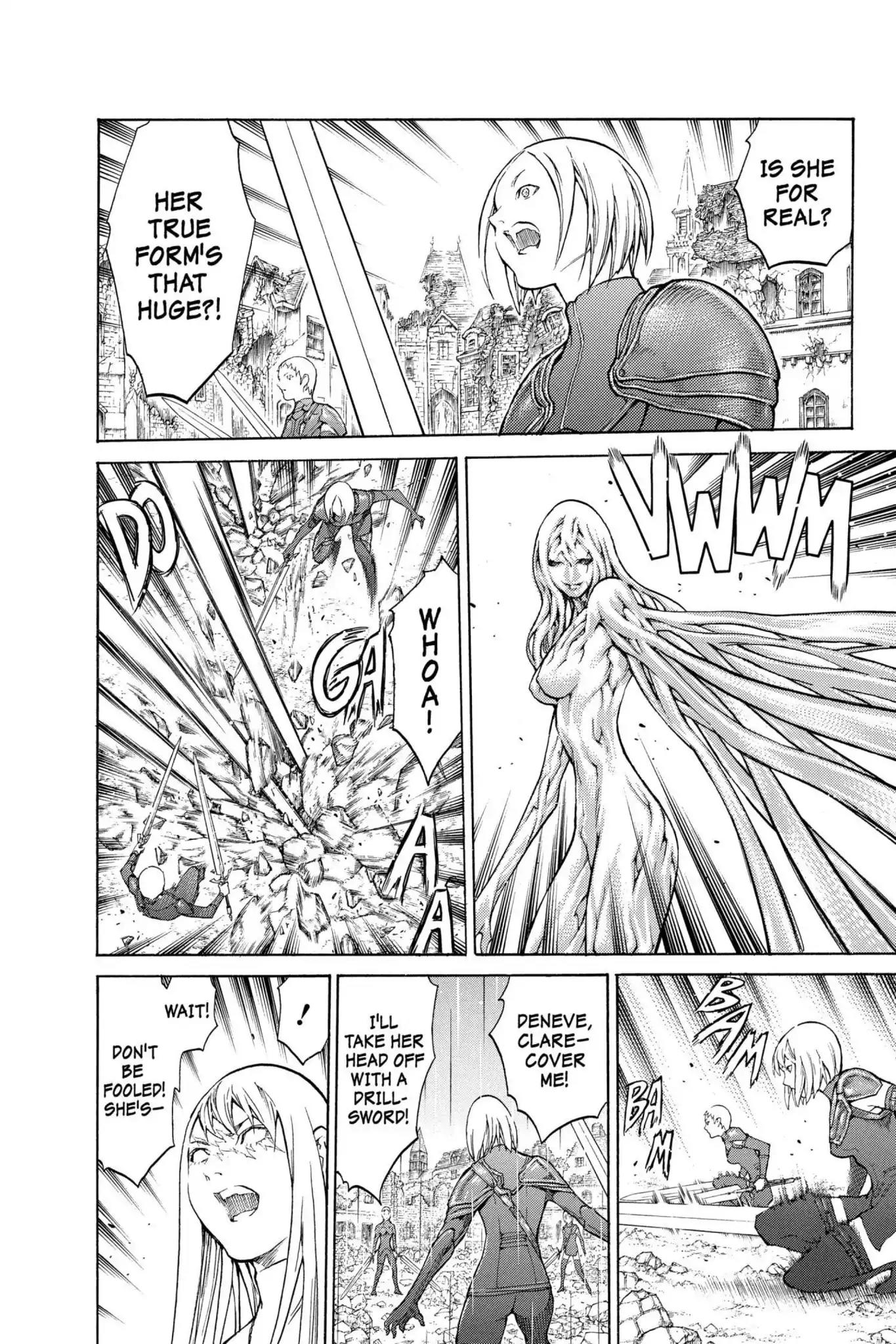 Claymore Chapter 78 page 20 - Chapter 78: Vol.15 Scene 78: Genesis of War, Part 1