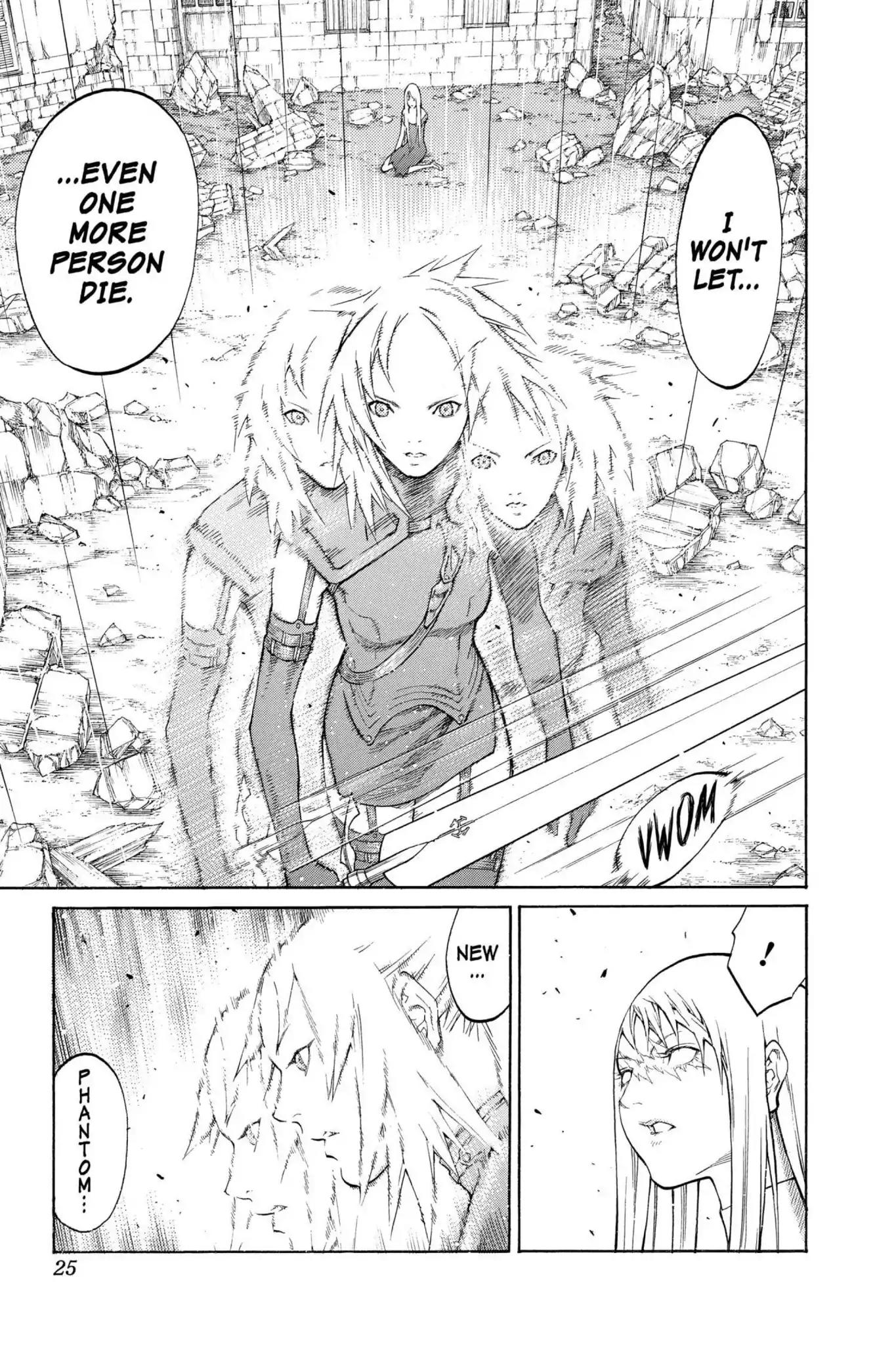 Claymore Chapter 78 page 23 - Chapter 78: Vol.15 Scene 78: Genesis of War, Part 1