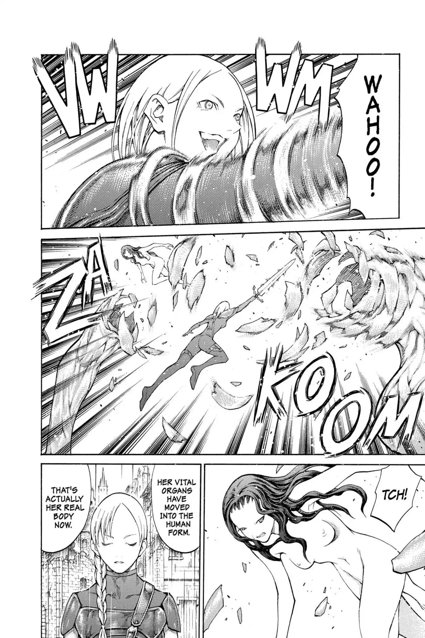 Claymore Chapter 78 page 27 - Chapter 78: Vol.15 Scene 78: Genesis of War, Part 1