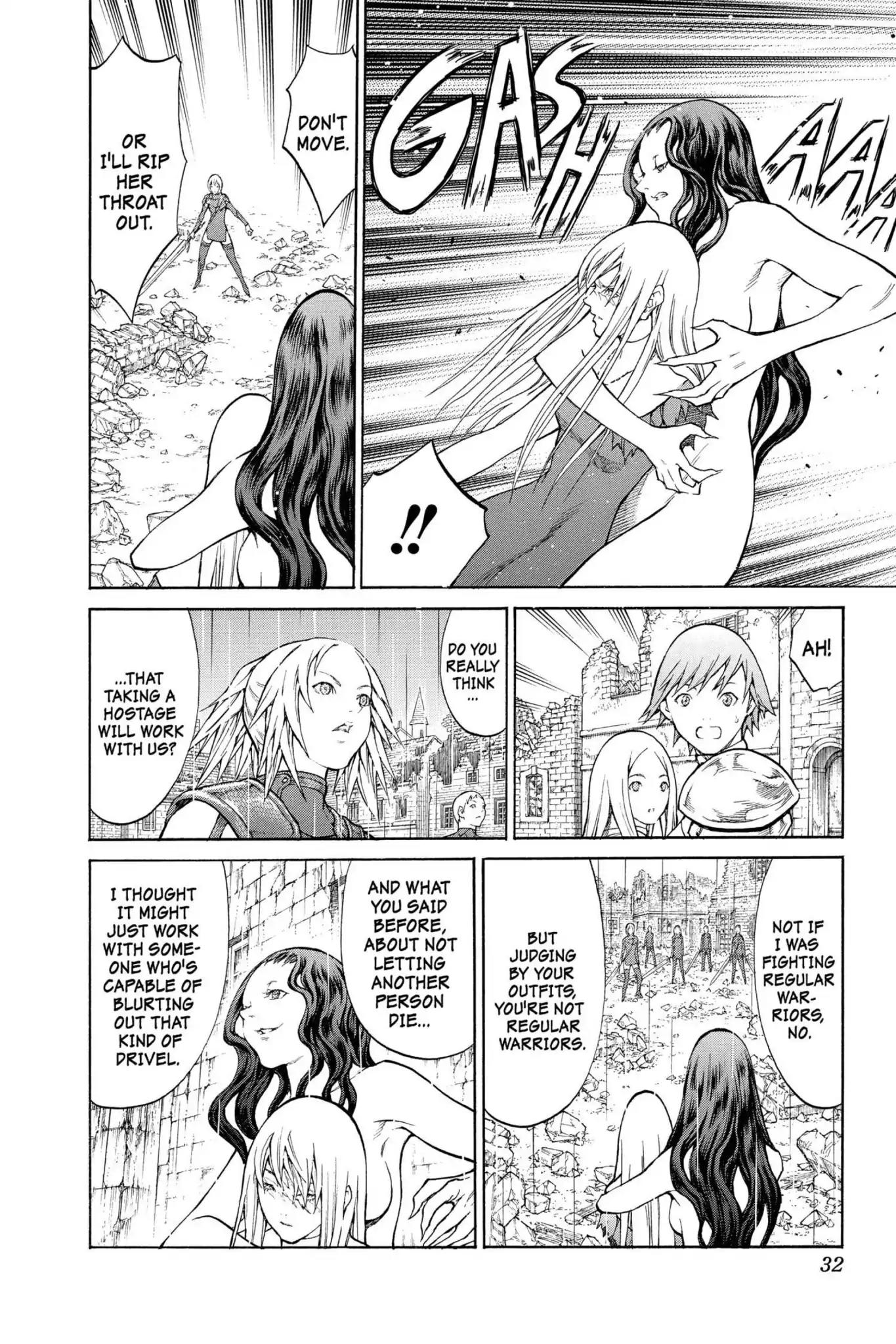 Claymore Chapter 78 page 29 - Chapter 78: Vol.15 Scene 78: Genesis of War, Part 1
